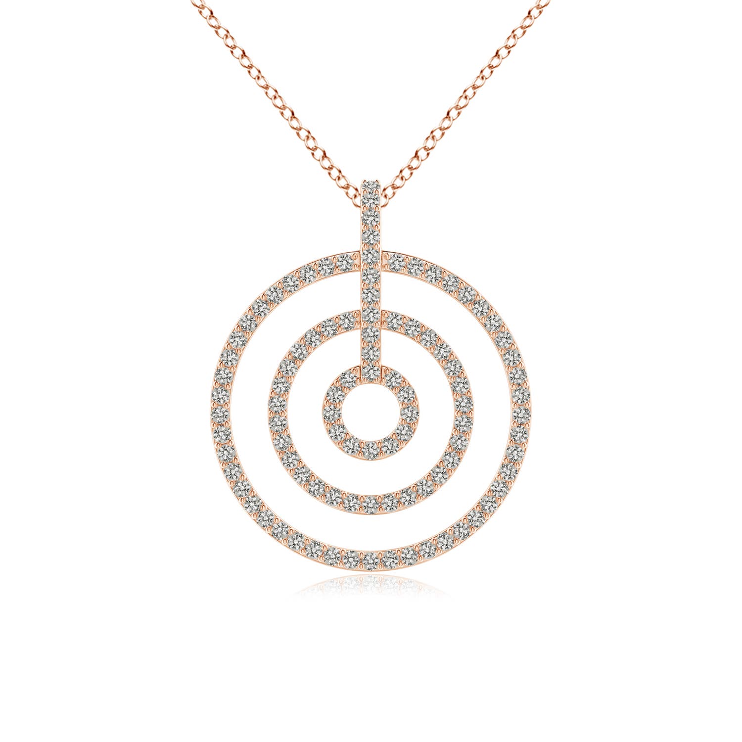 K, I3 / 0.59 CT / 14 KT Rose Gold