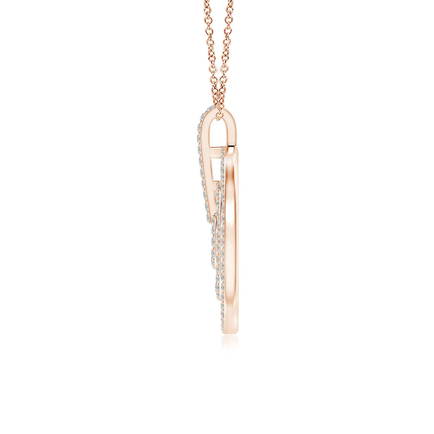 K, I3 / 0.59 CT / 14 KT Rose Gold