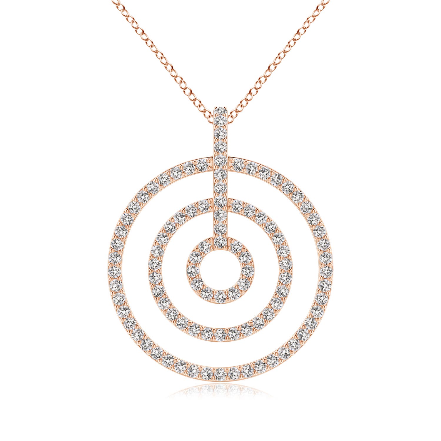 I-J, I1-I2 / 0.98 CT / 14 KT Rose Gold