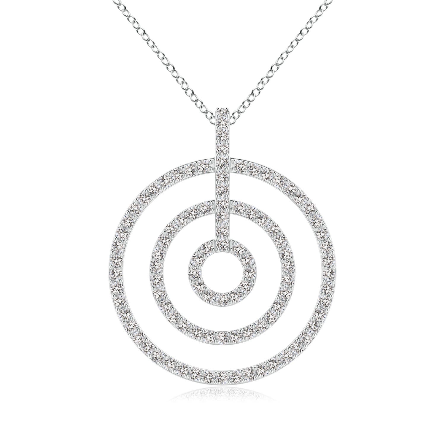 I-J, I1-I2 / 0.98 CT / 14 KT White Gold