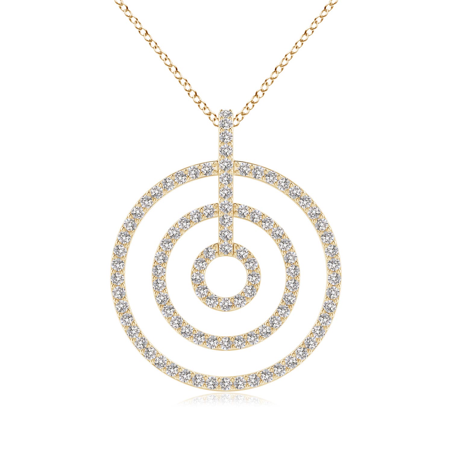 I-J, I1-I2 / 0.98 CT / 14 KT Yellow Gold