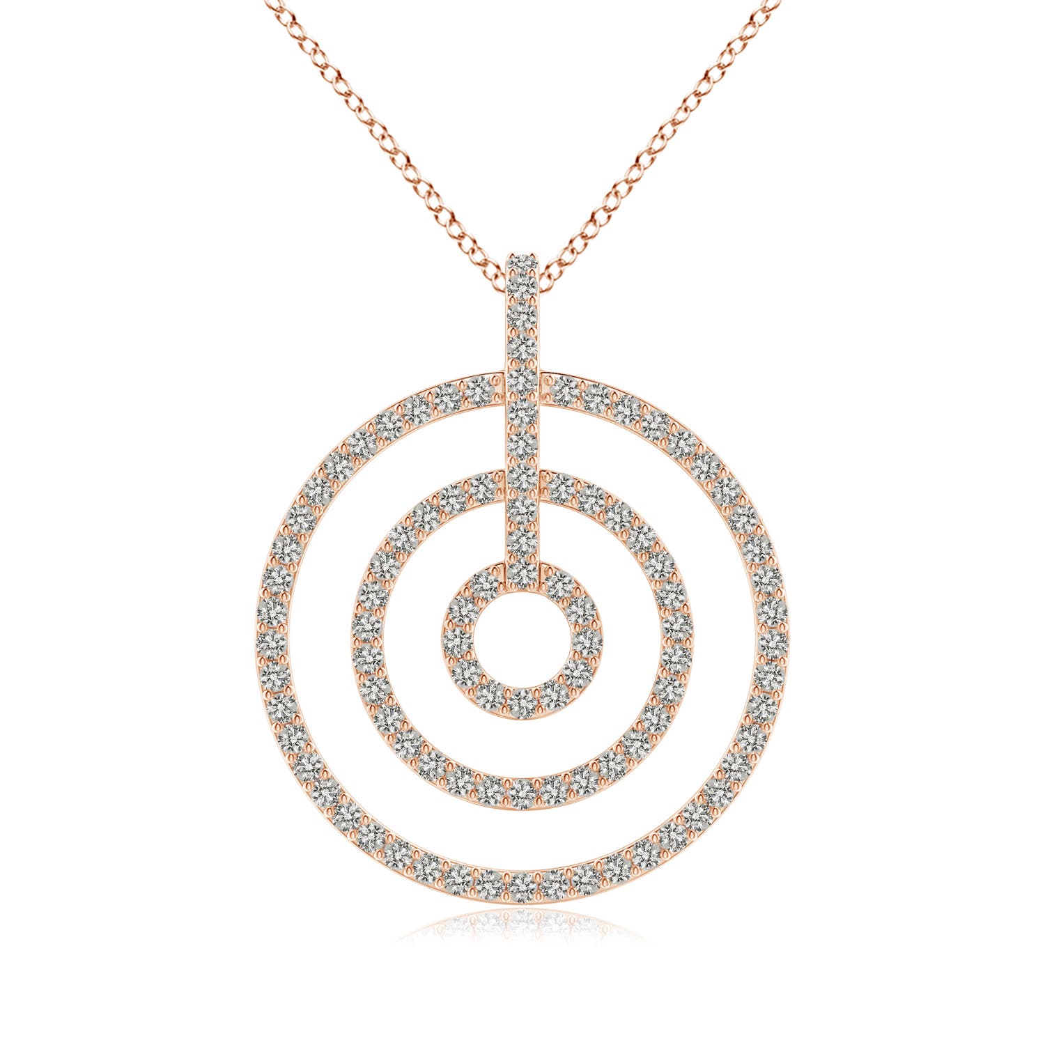 K, I3 / 0.98 CT / 14 KT Rose Gold