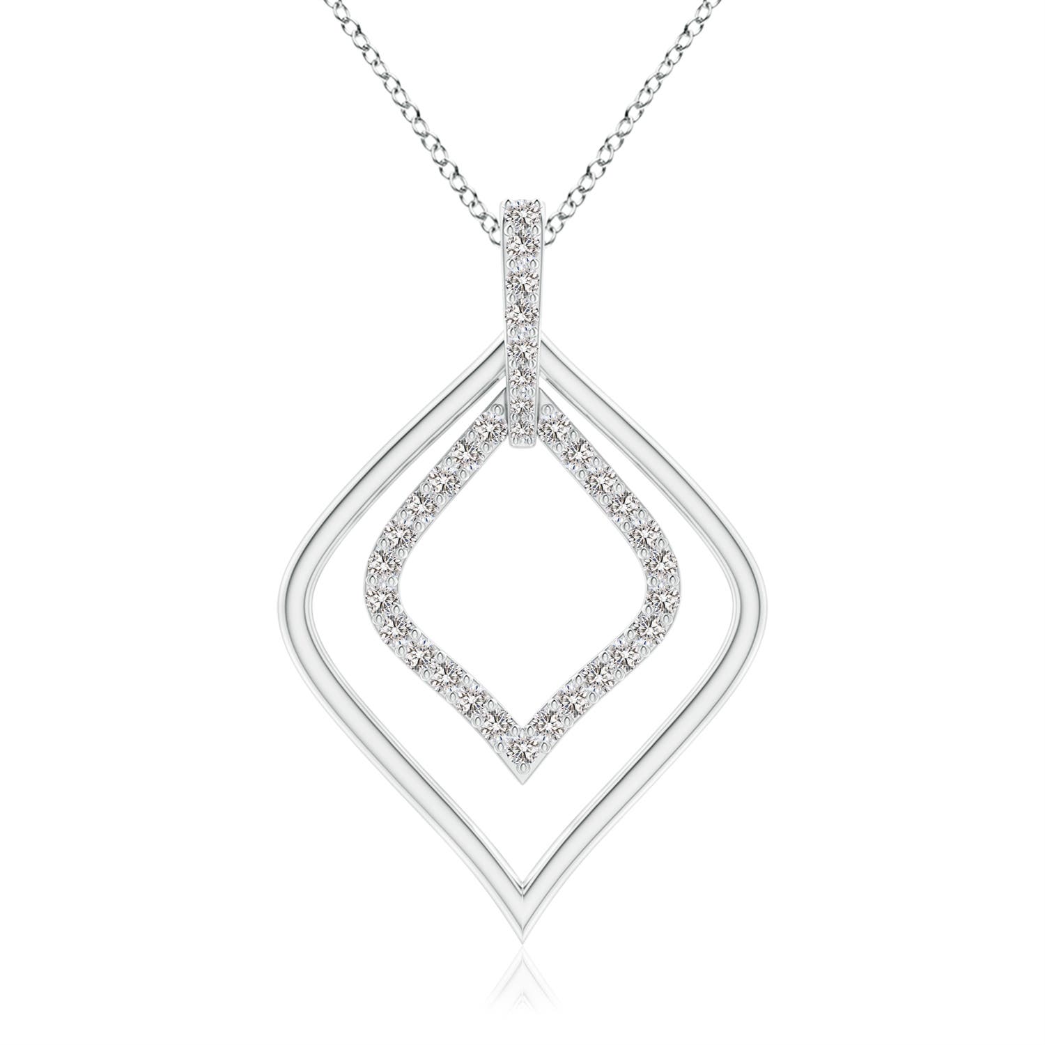 I-J, I1-I2 / 0.28 CT / 14 KT White Gold