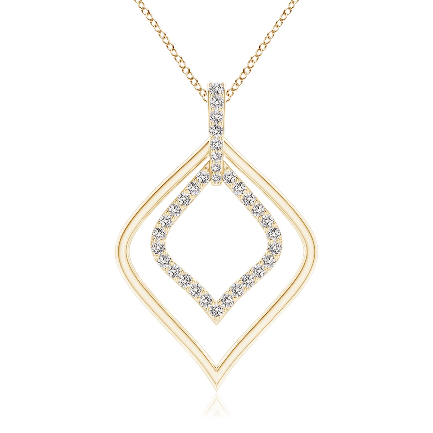 I-J, I1-I2 / 0.28 CT / 14 KT Yellow Gold