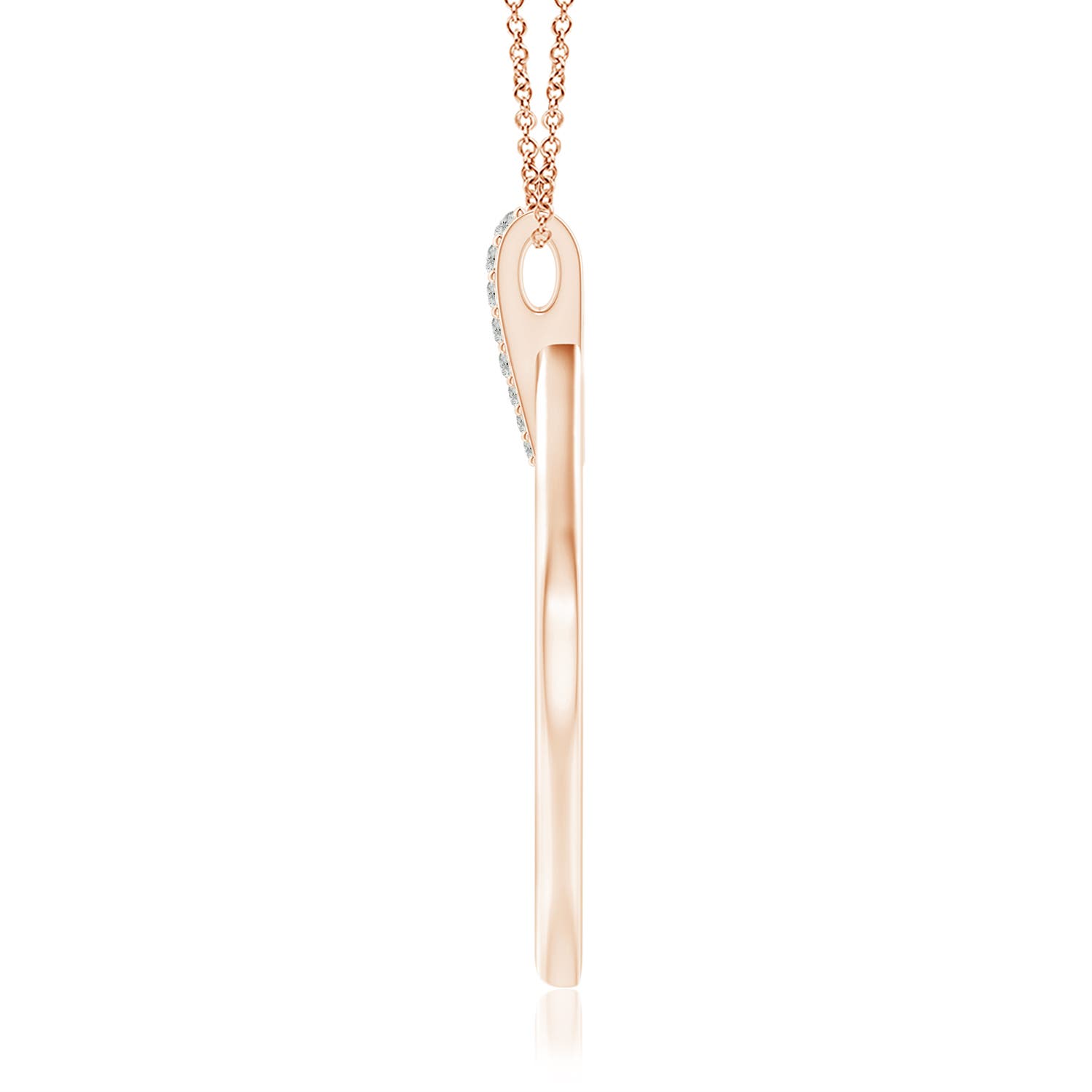 K, I3 / 0.28 CT / 14 KT Rose Gold