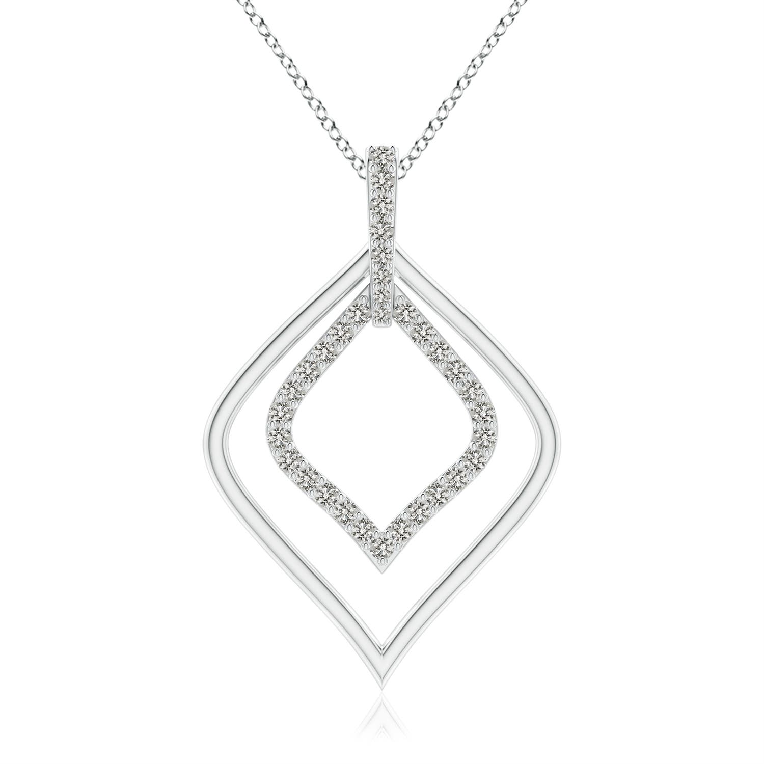 K, I3 / 0.28 CT / 14 KT White Gold