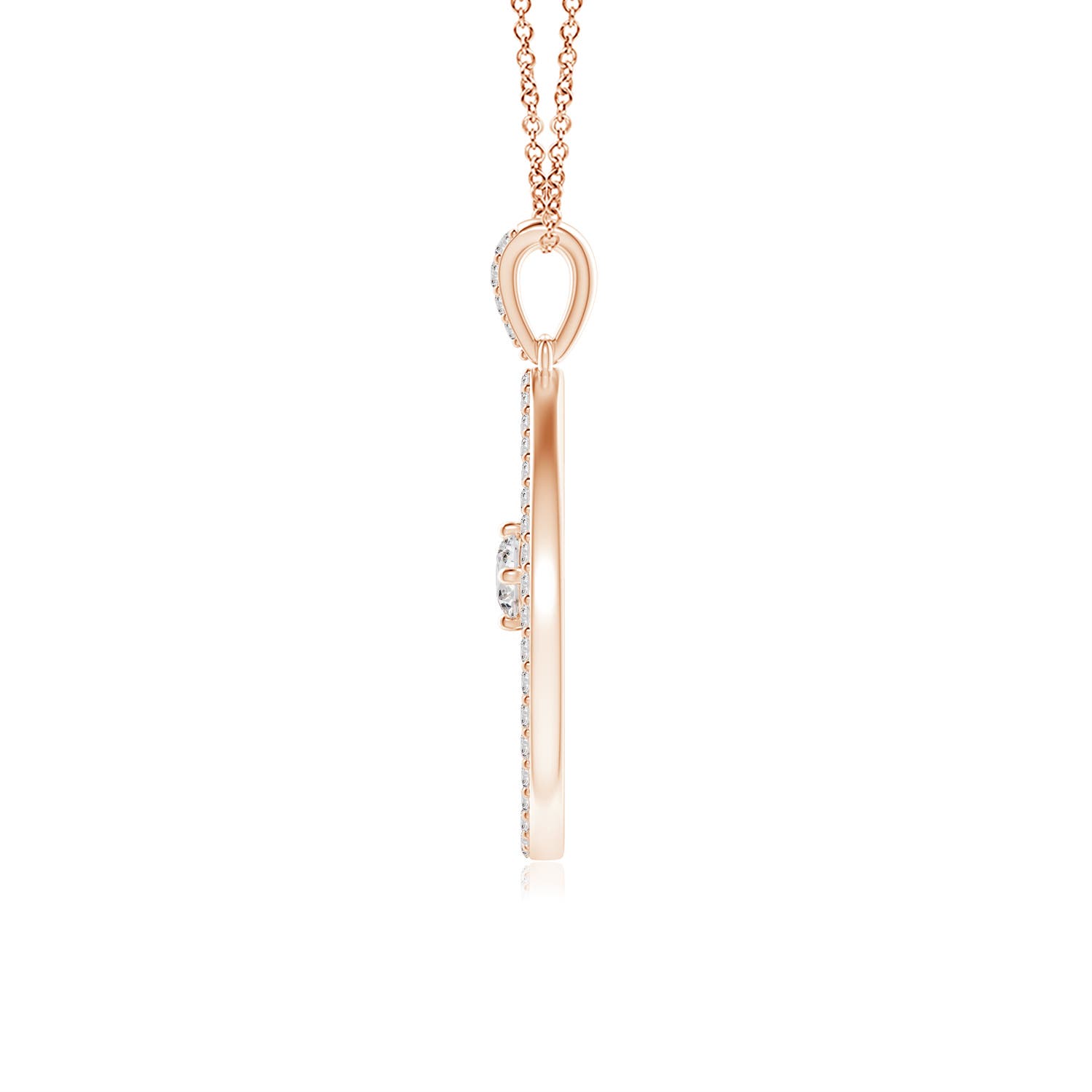 I-J, I1-I2 / 0.35 CT / 14 KT Rose Gold