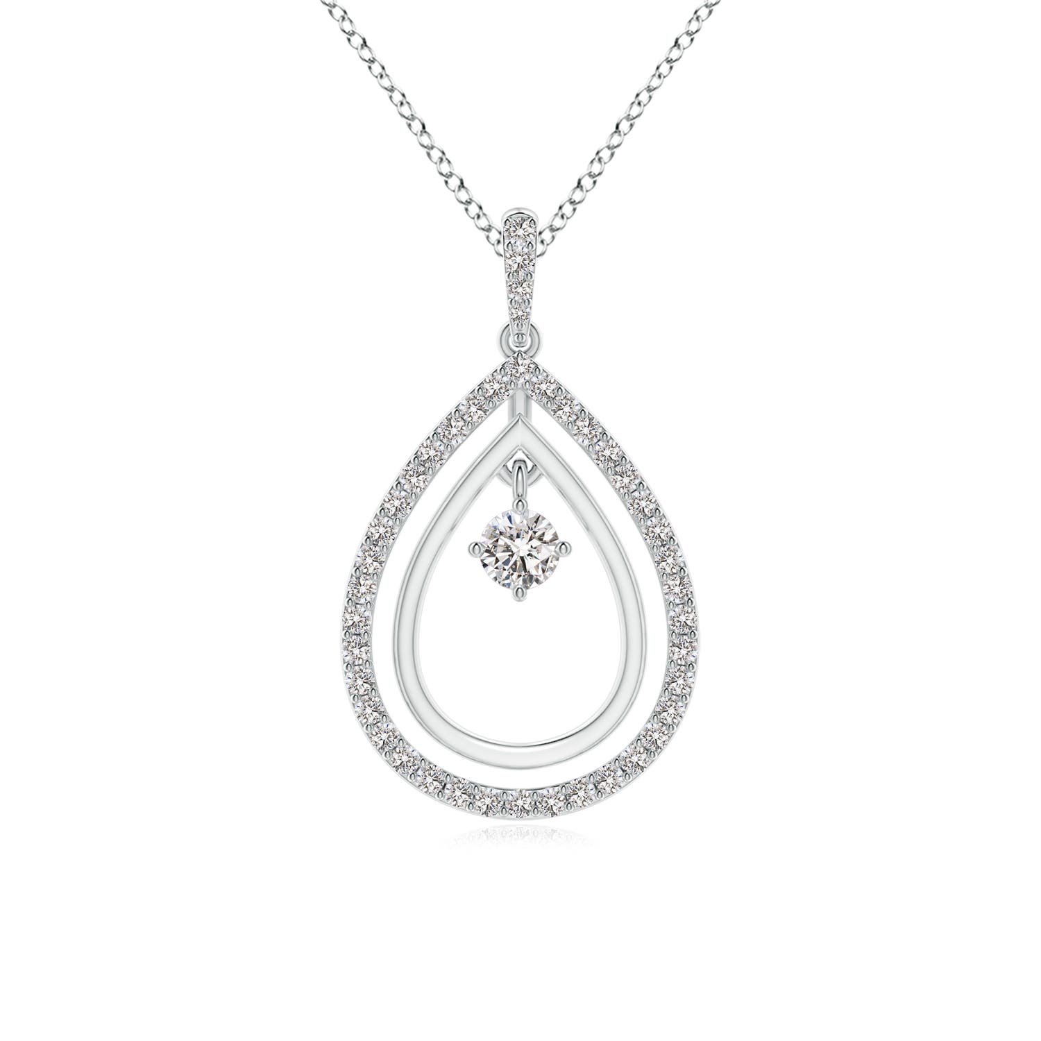 I-J, I1-I2 / 0.35 CT / 14 KT White Gold