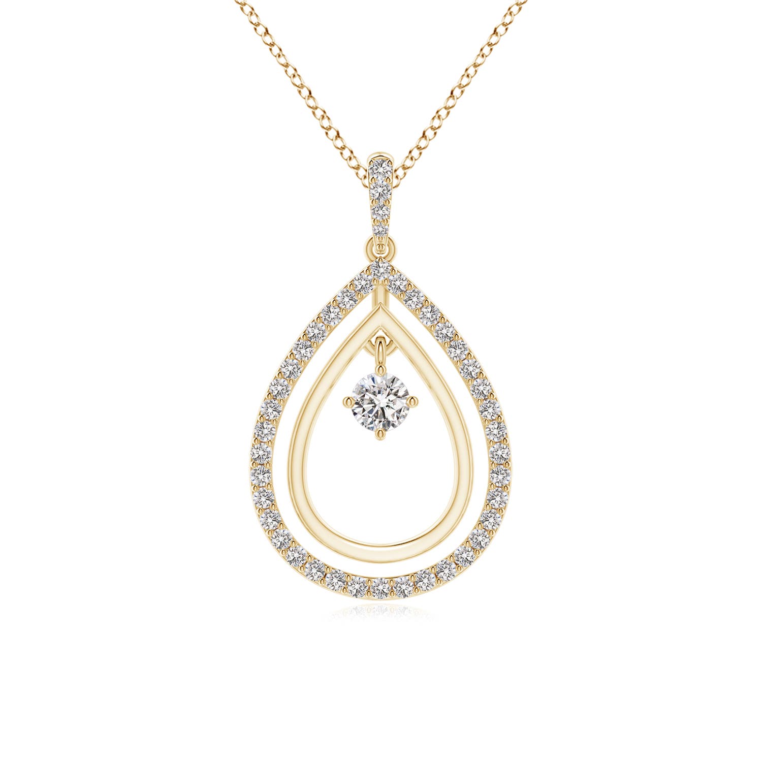 I-J, I1-I2 / 0.35 CT / 14 KT Yellow Gold