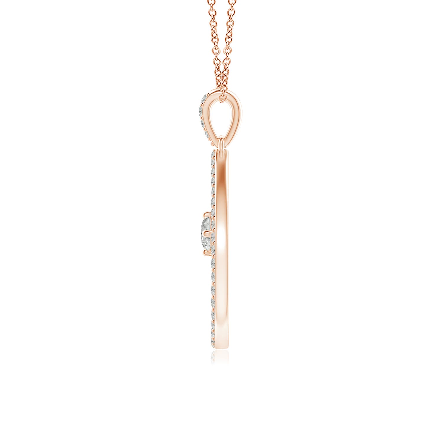 K, I3 / 0.35 CT / 14 KT Rose Gold