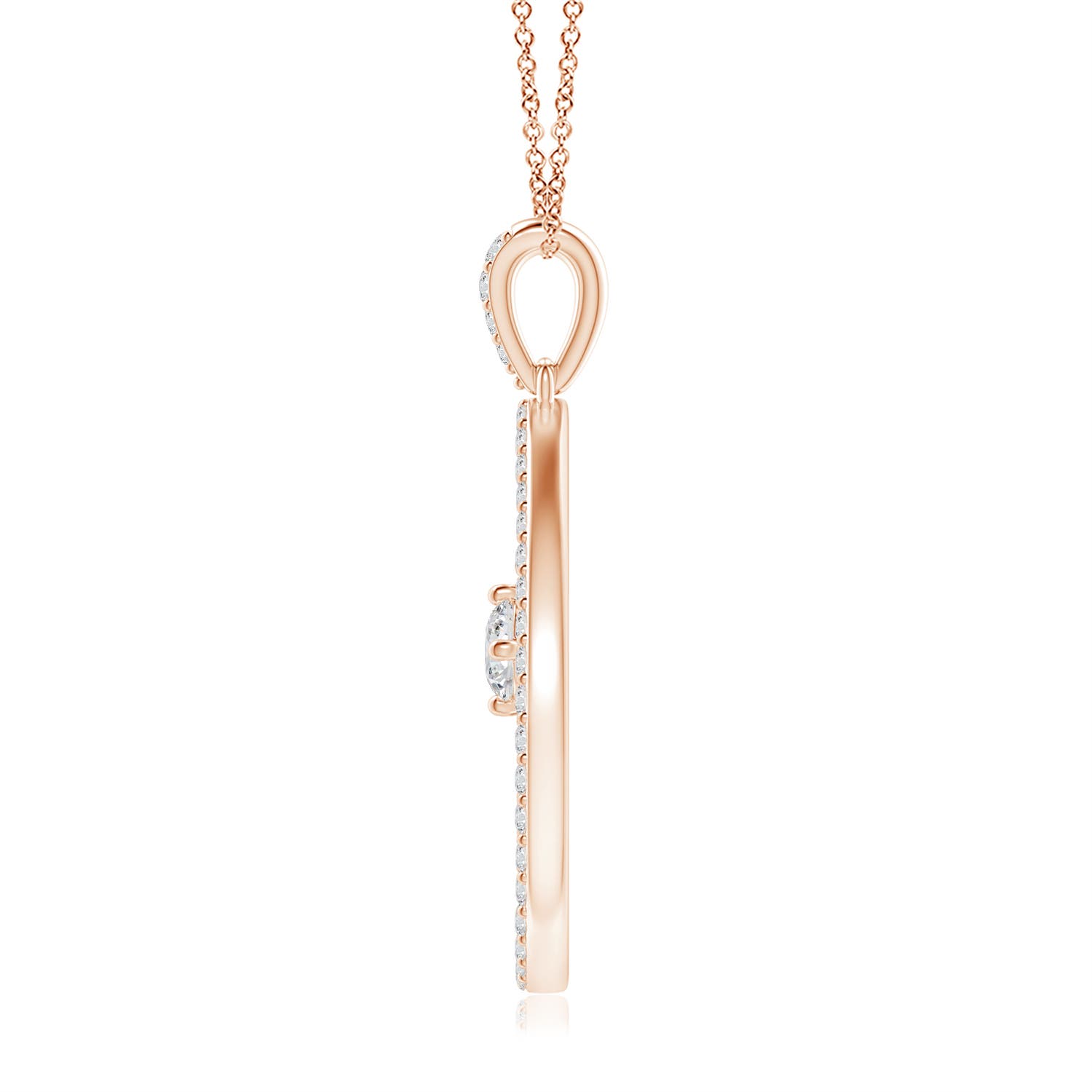 H, SI2 / 0.5 CT / 14 KT Rose Gold