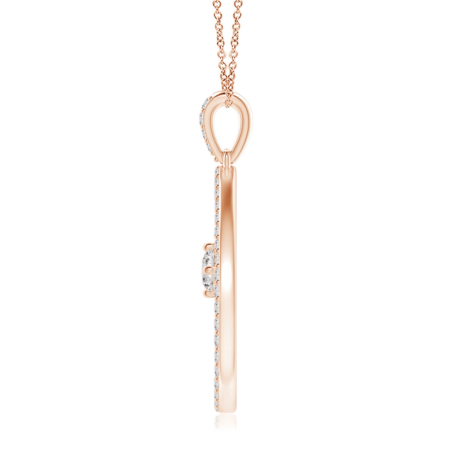 I-J, I1-I2 / 0.5 CT / 14 KT Rose Gold