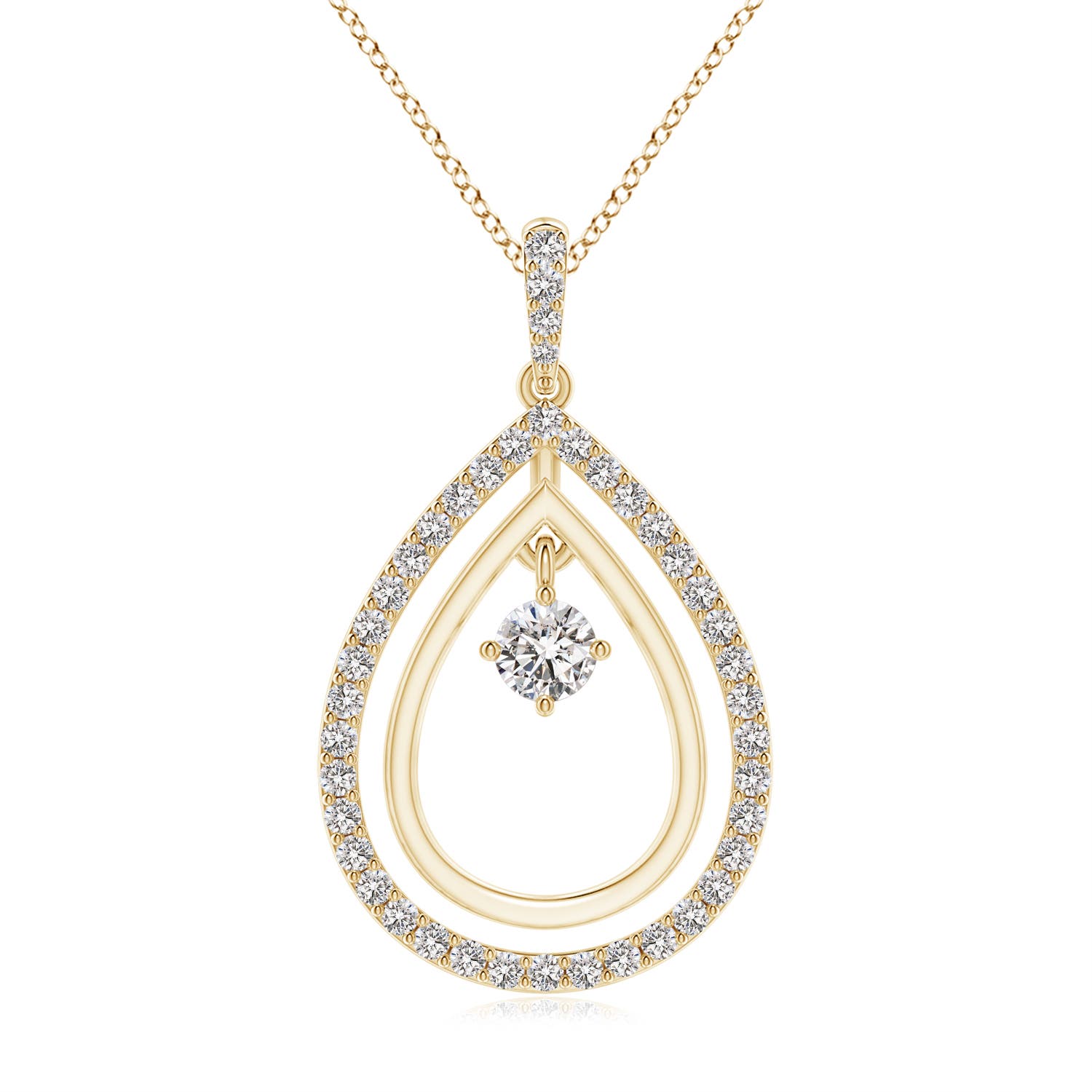 I-J, I1-I2 / 0.5 CT / 14 KT Yellow Gold