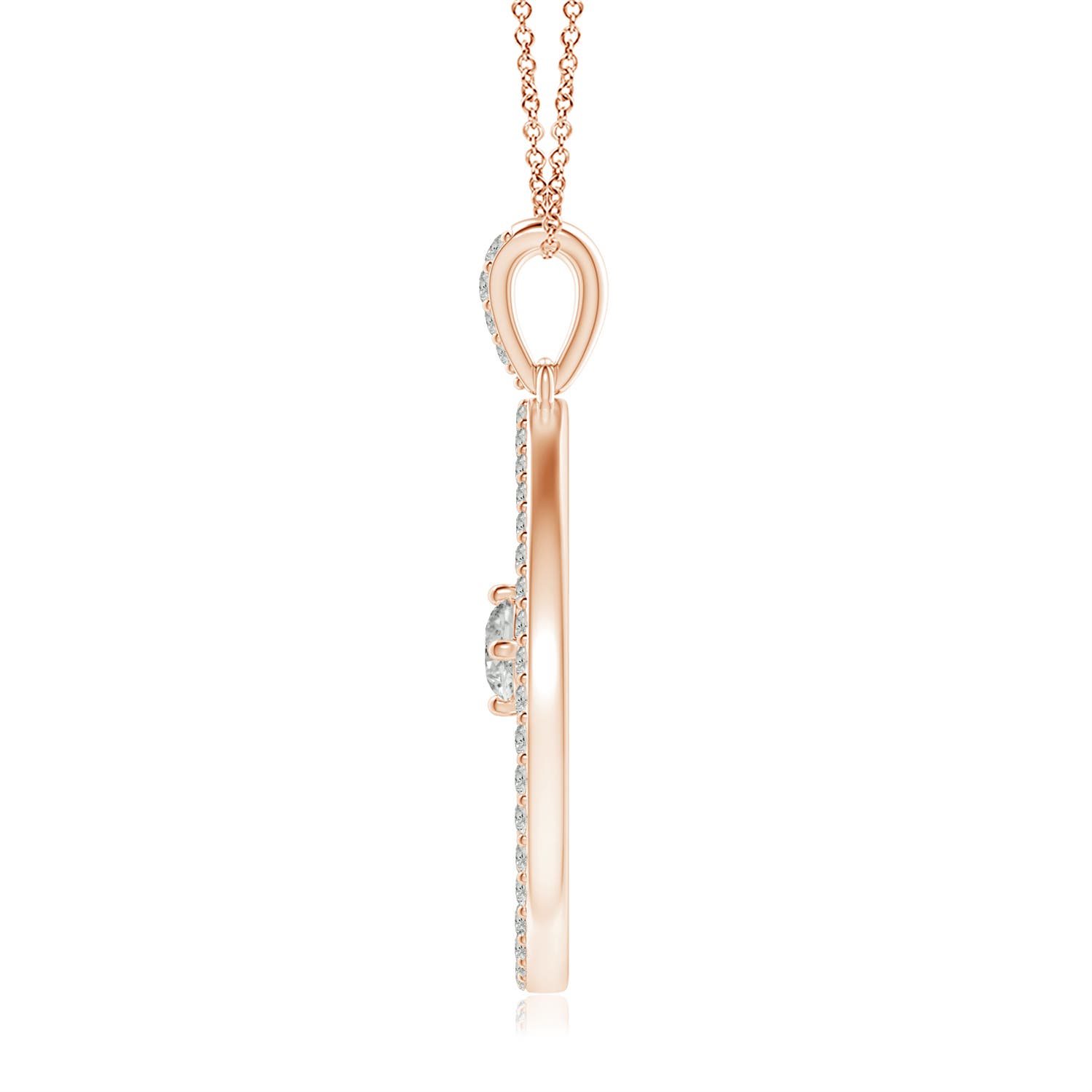 K, I3 / 0.5 CT / 14 KT Rose Gold