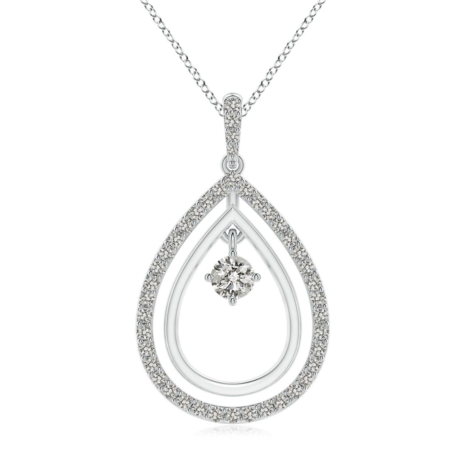 K, I3 / 0.5 CT / 14 KT White Gold