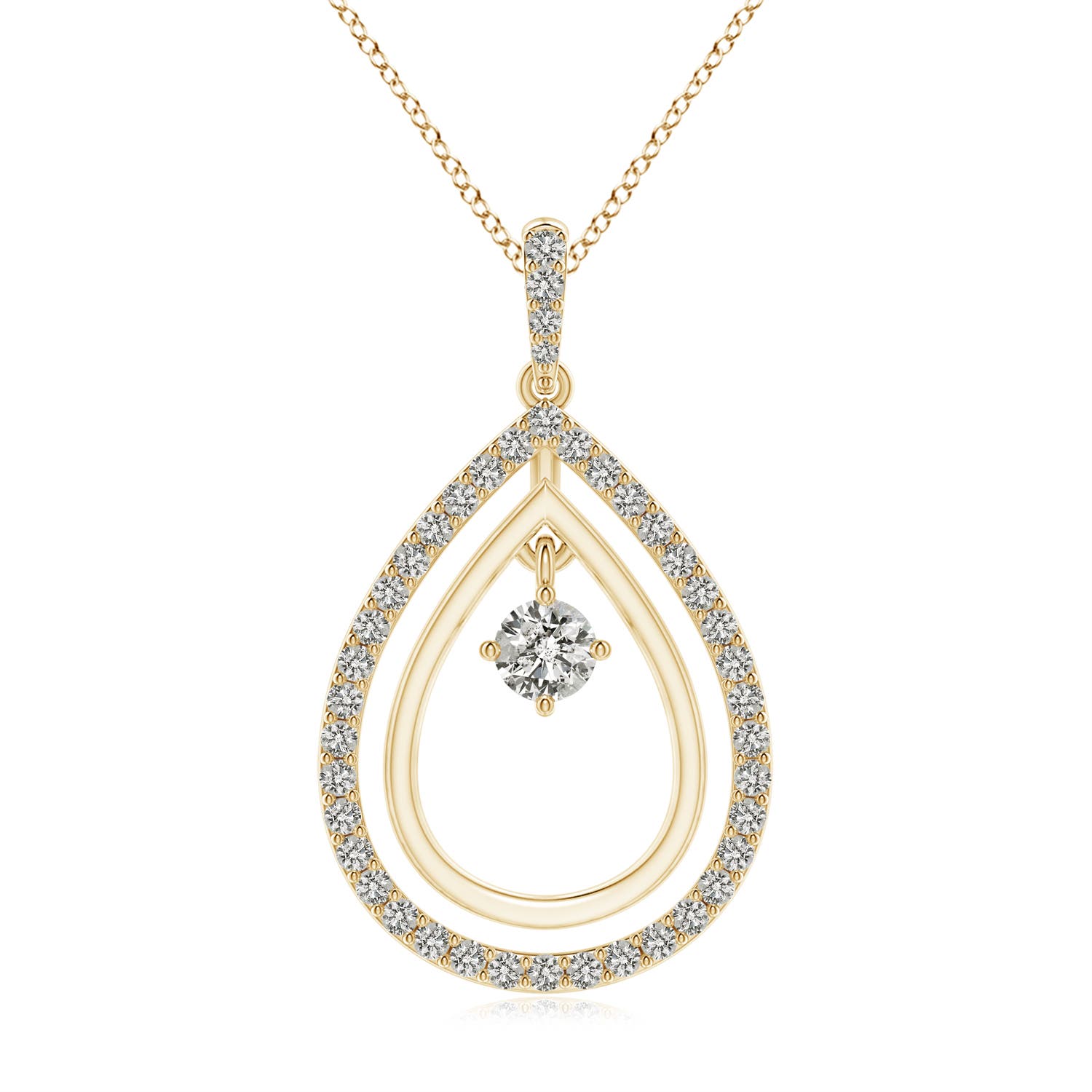 K, I3 / 0.5 CT / 14 KT Yellow Gold