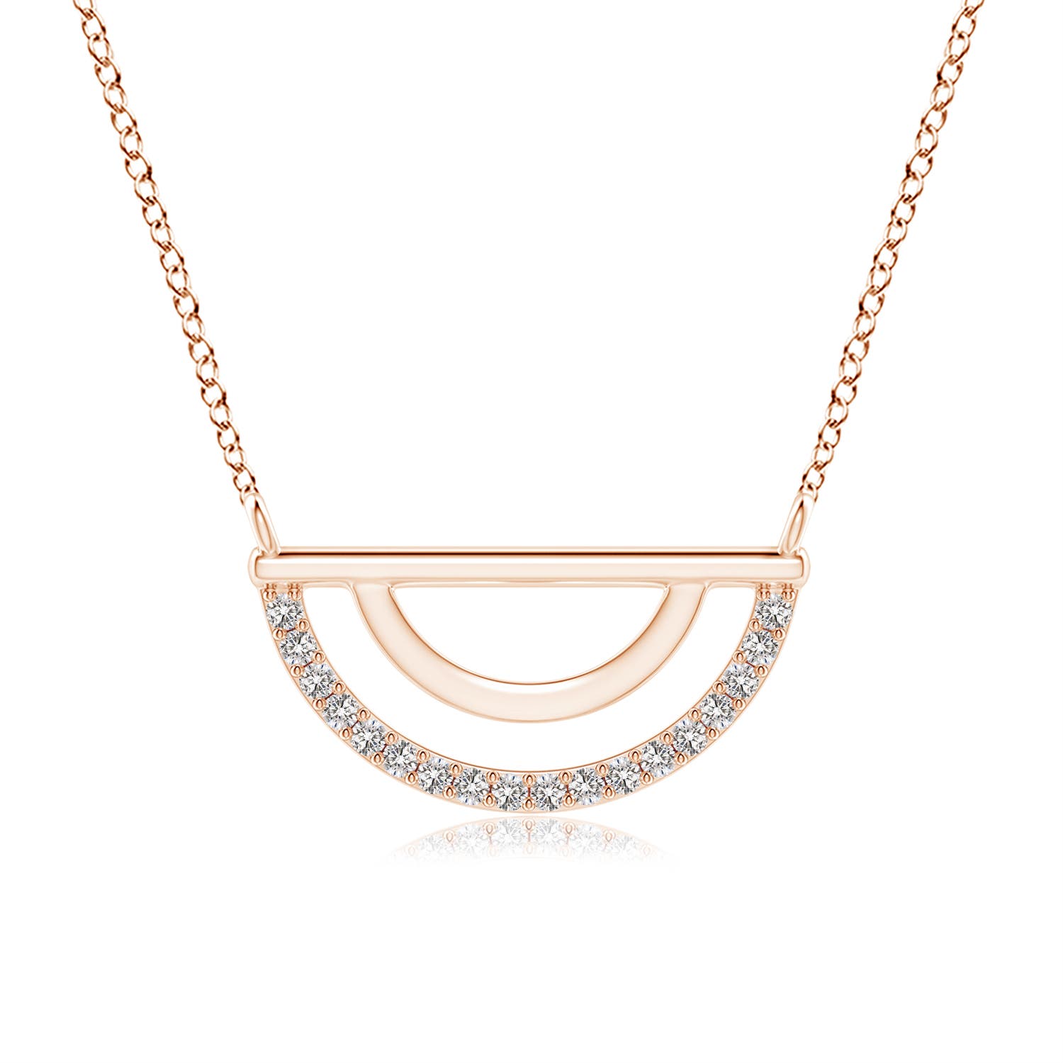 I-J, I1-I2 / 0.11 CT / 14 KT Rose Gold