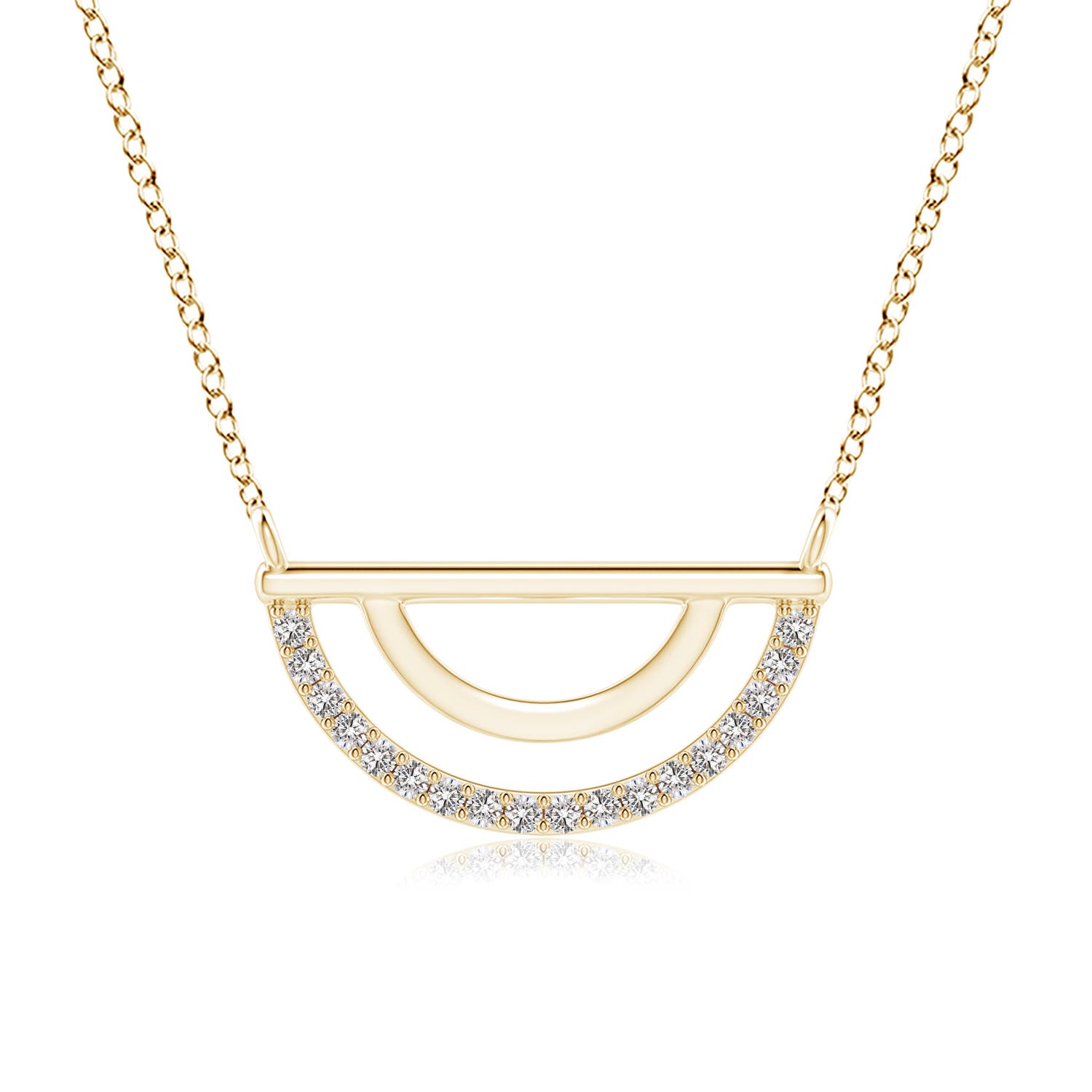 I-J, I1-I2 / 0.11 CT / 14 KT Yellow Gold