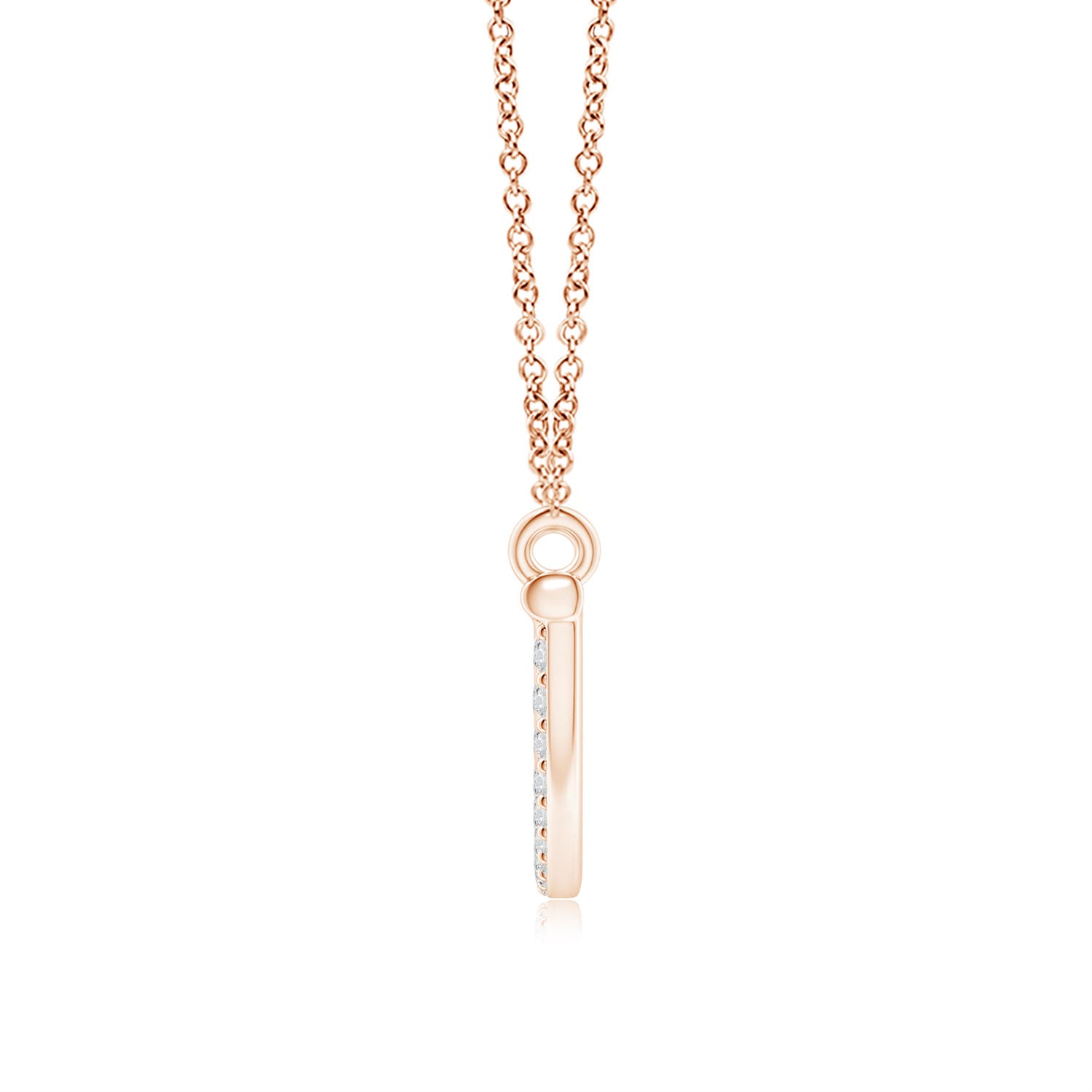 H, SI2 / 0.2 CT / 14 KT Rose Gold