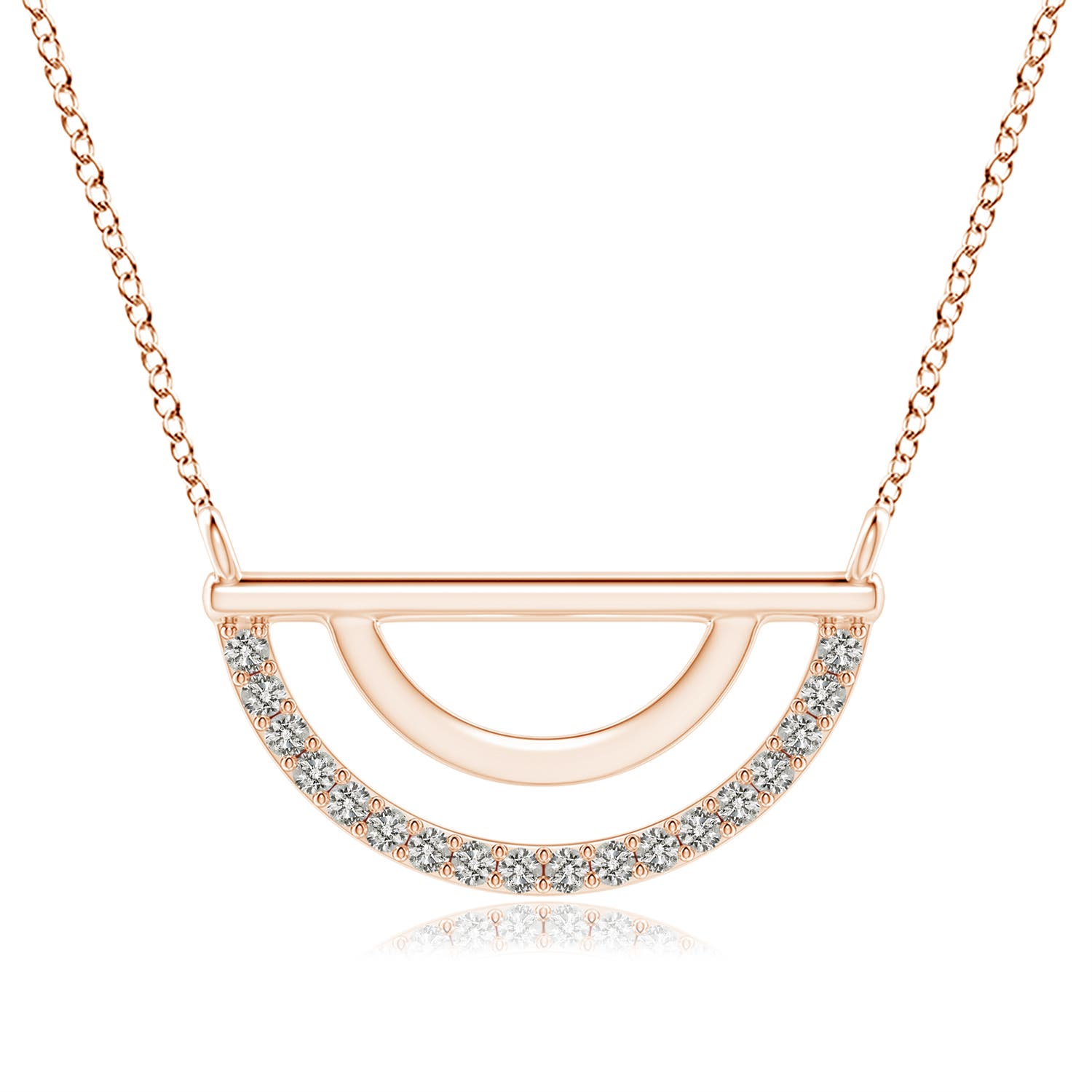 K, I3 / 0.2 CT / 14 KT Rose Gold