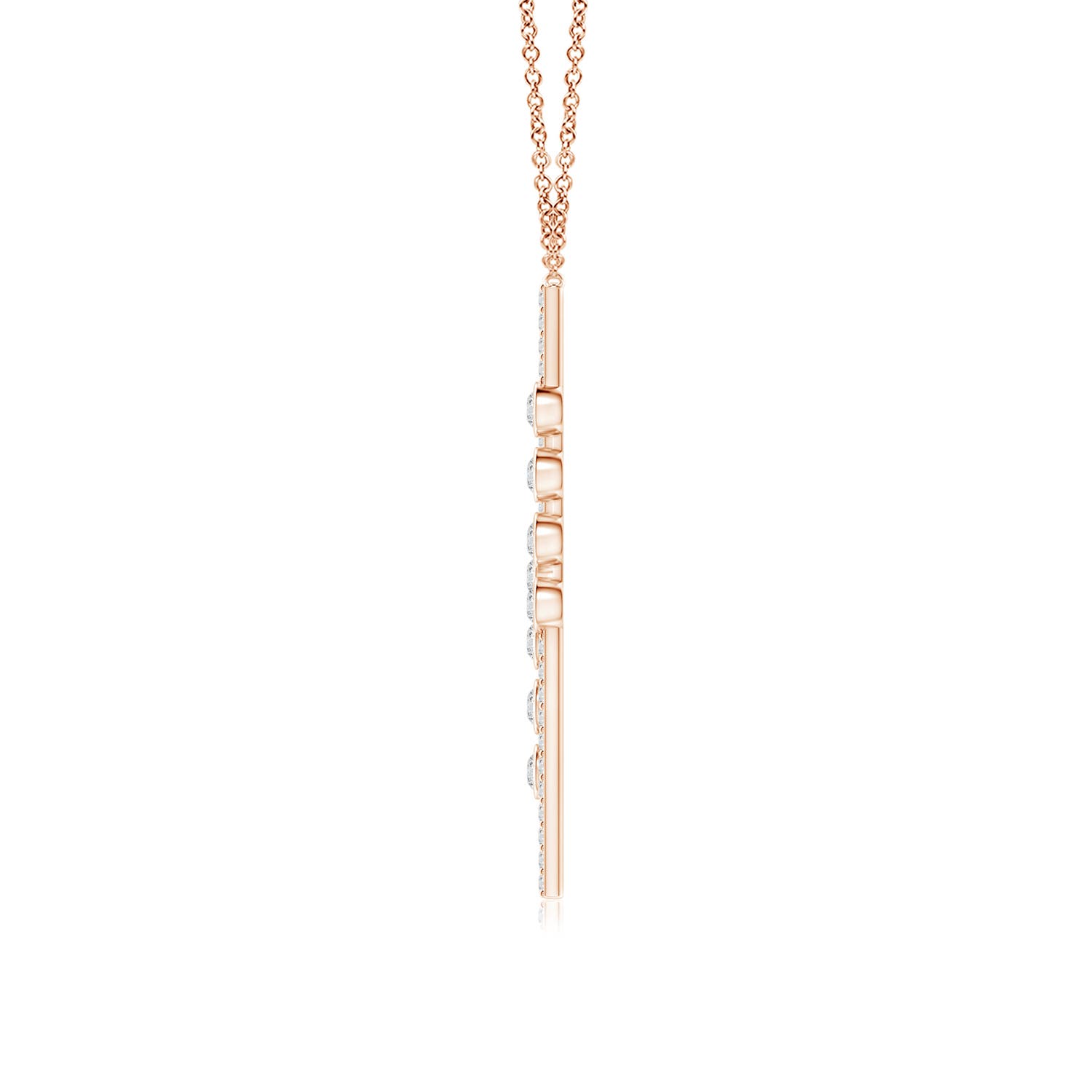 H, SI2 / 0.38 CT / 14 KT Rose Gold