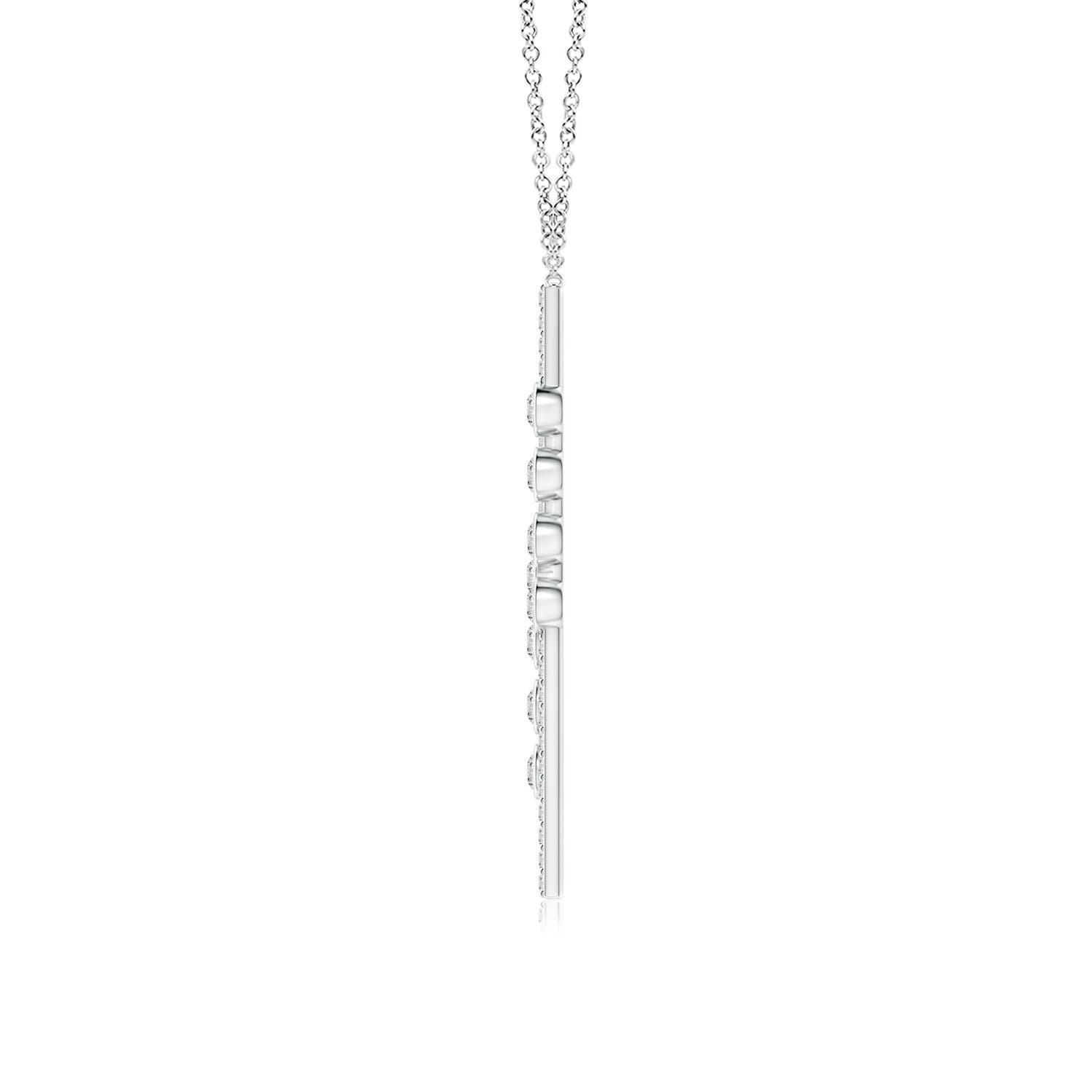 I-J, I1-I2 / 0.38 CT / 14 KT White Gold