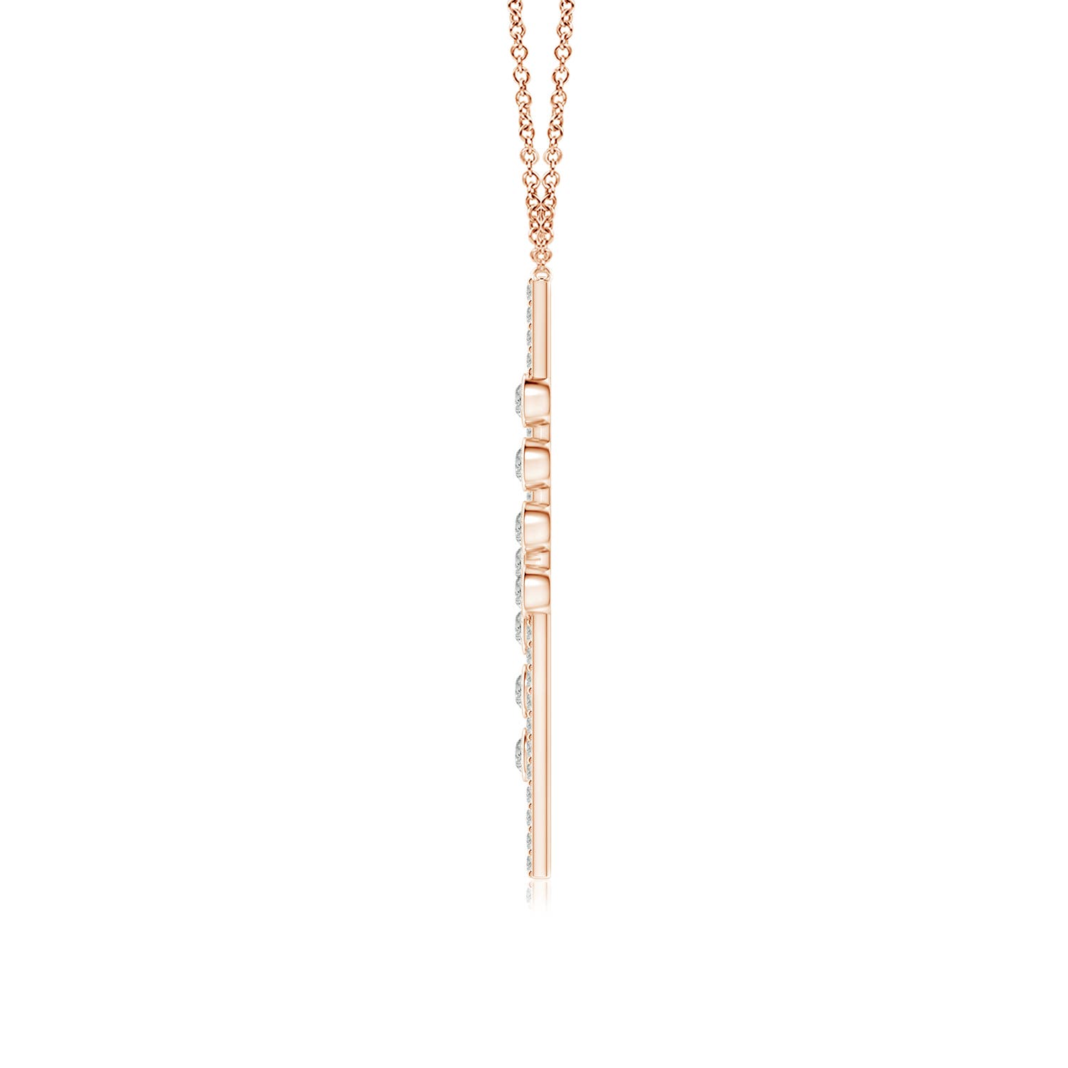 K, I3 / 0.38 CT / 14 KT Rose Gold