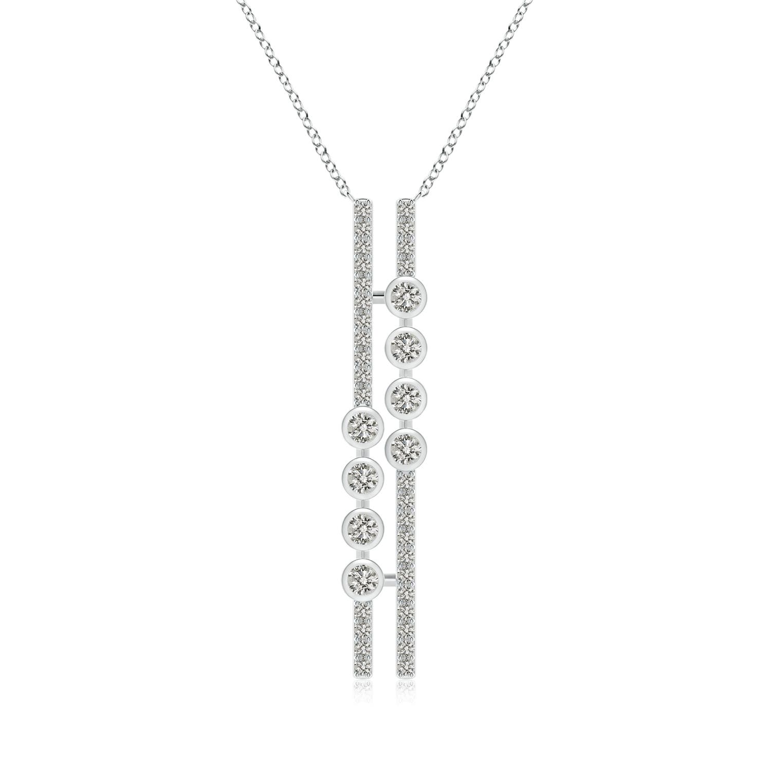 K, I3 / 0.49 CT / 14 KT White Gold