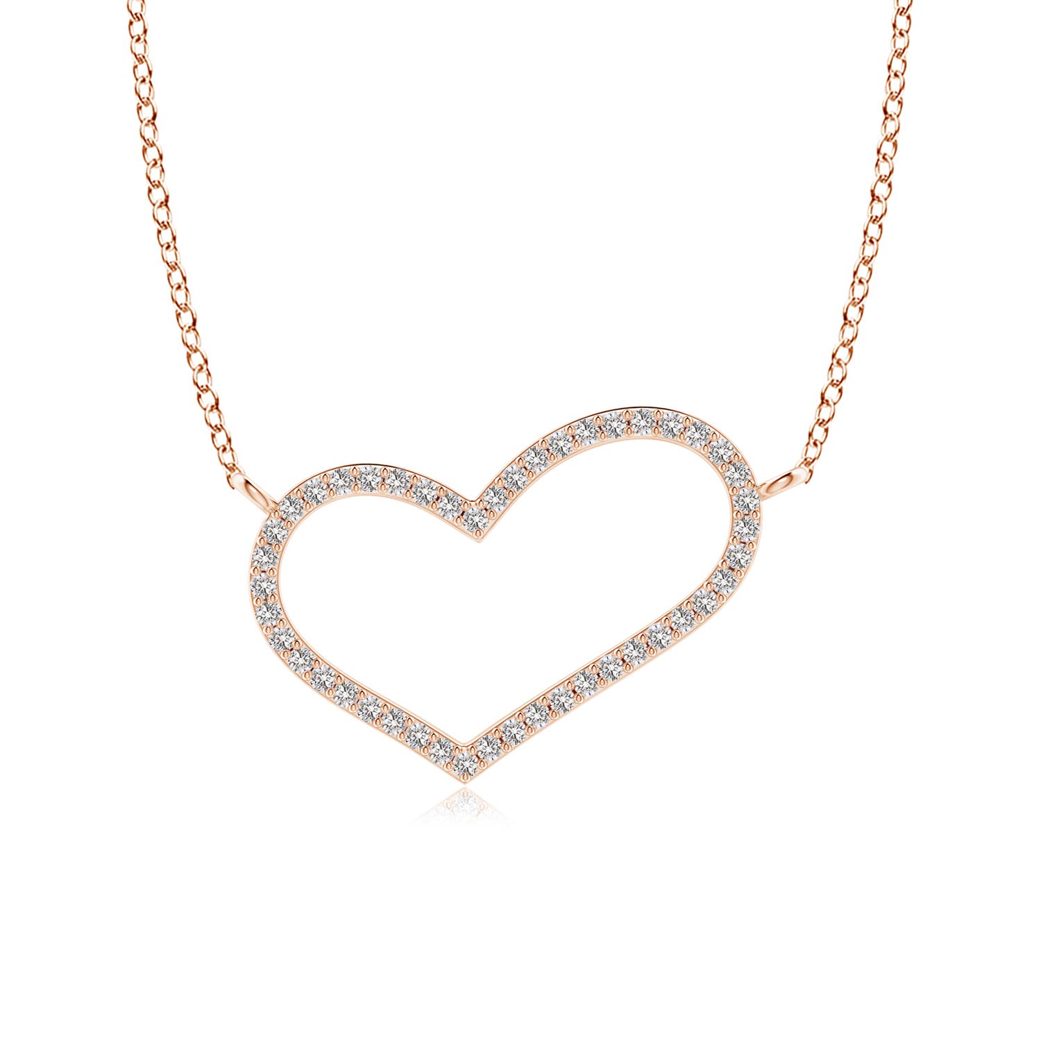 I-J, I1-I2 / 0.16 CT / 14 KT Rose Gold