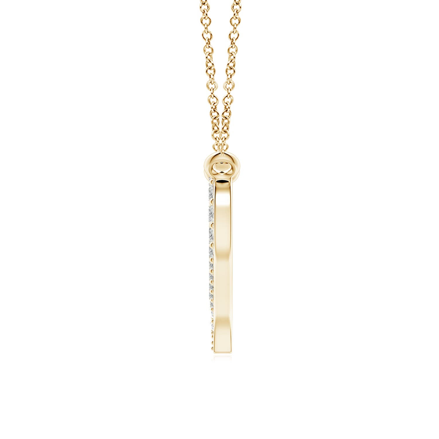 K, I3 / 0.14 CT / 14 KT Yellow Gold