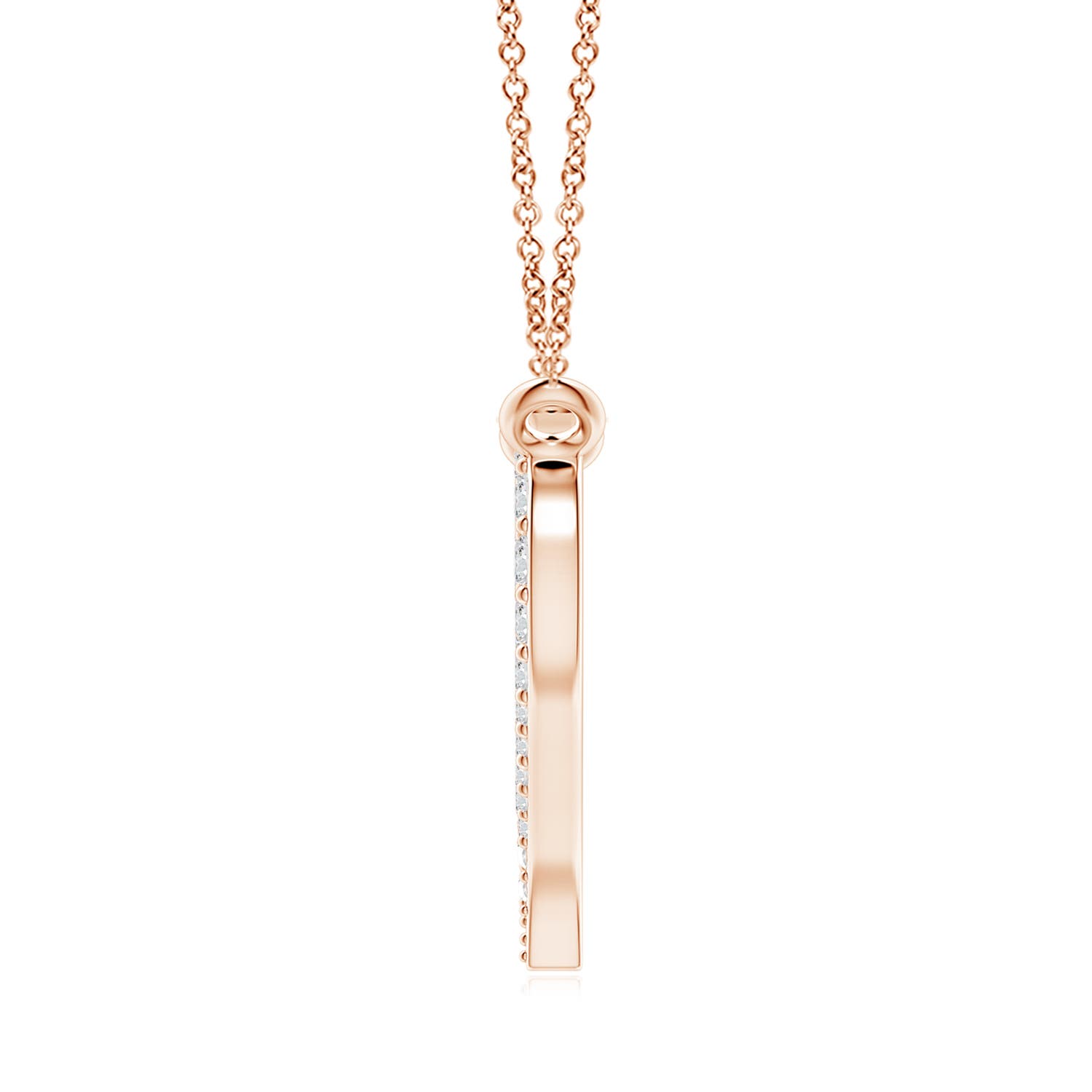 H, SI2 / 0.21 CT / 14 KT Rose Gold