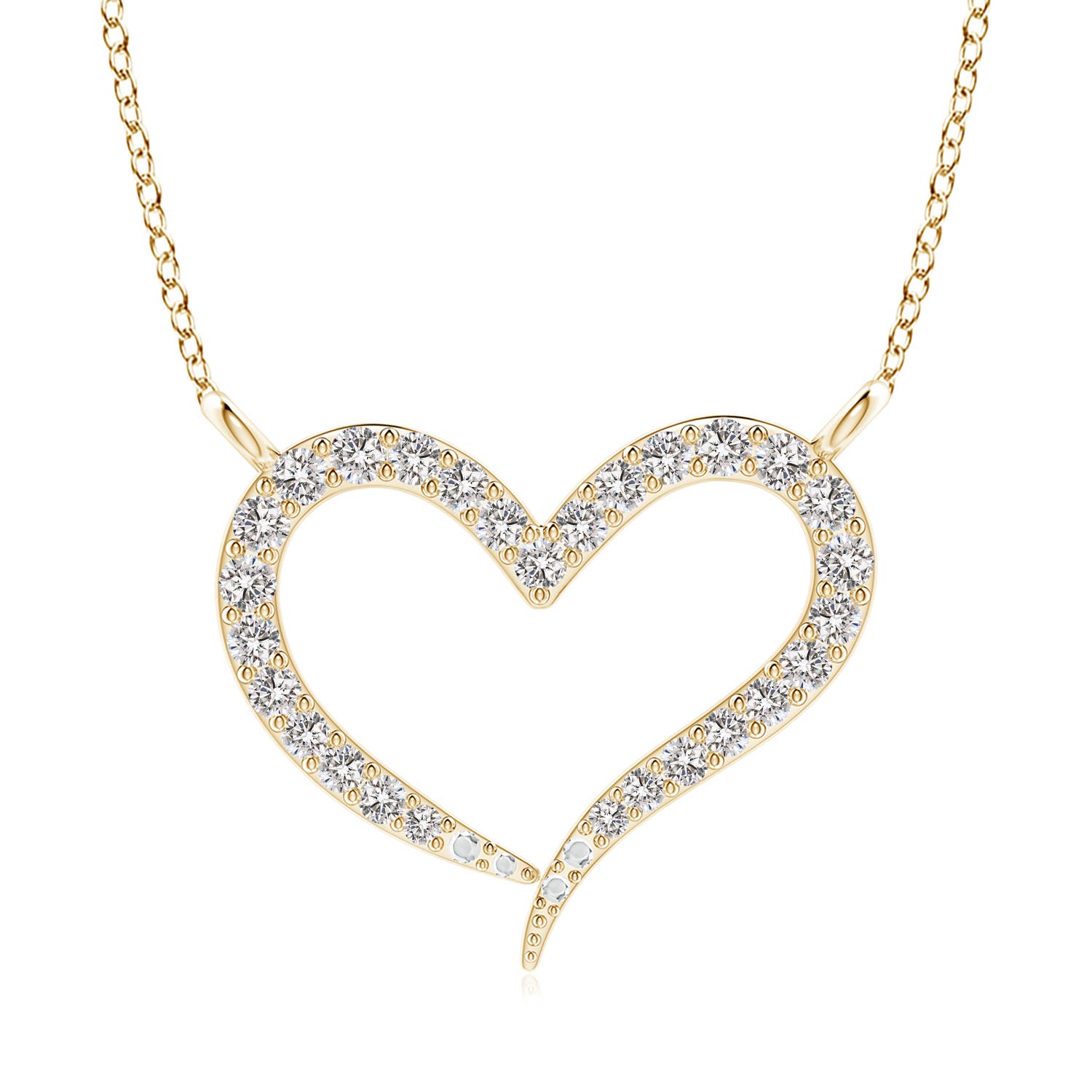 I-J, I1-I2 / 0.21 CT / 14 KT Yellow Gold