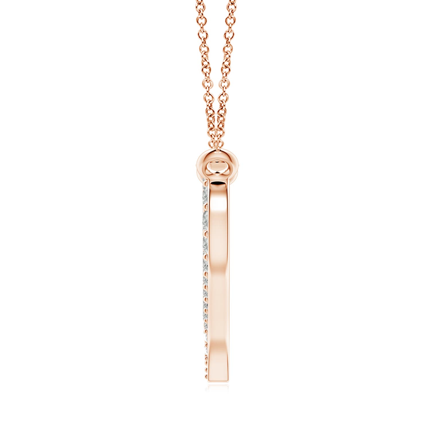 K, I3 / 0.21 CT / 14 KT Rose Gold