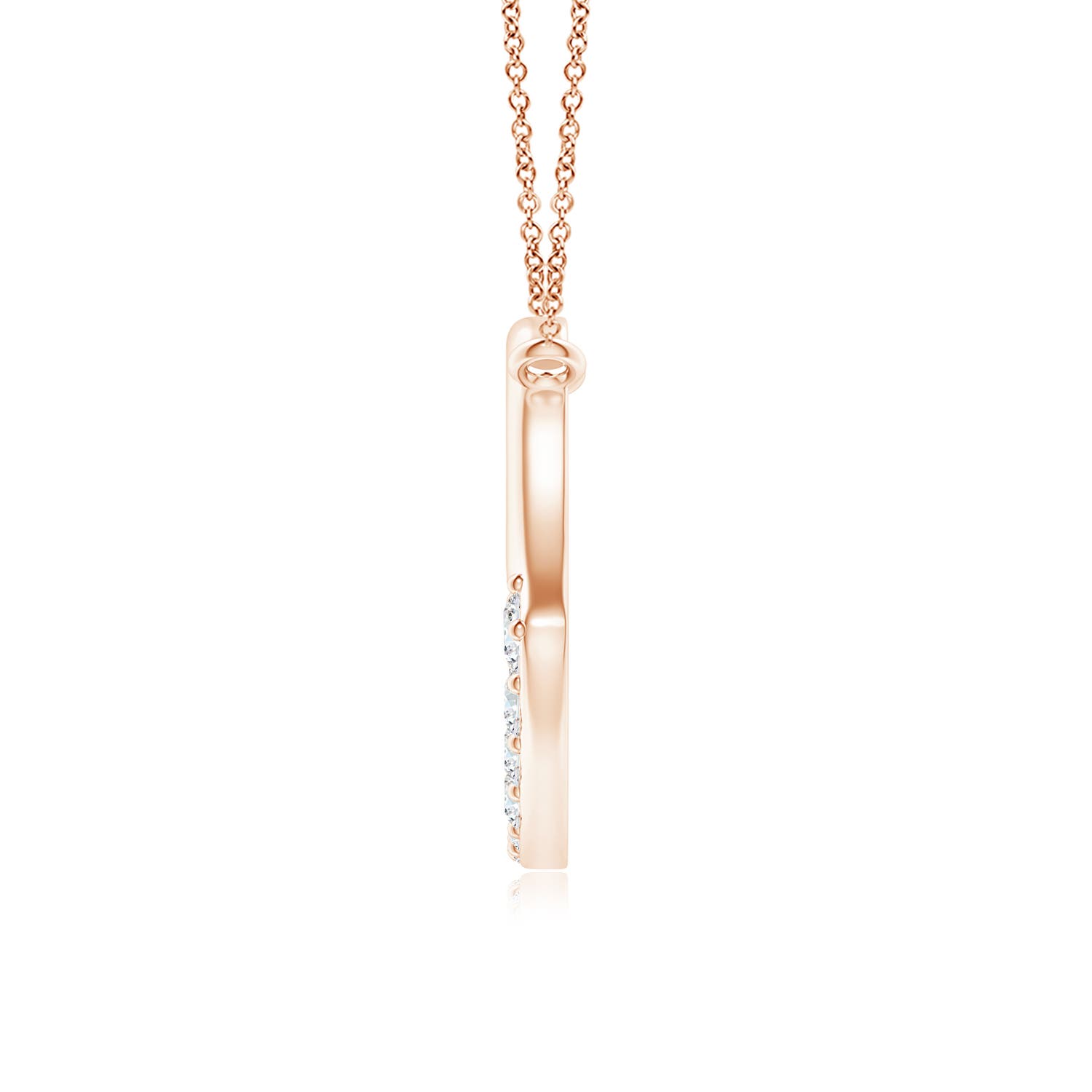 F-G, VS / 0.27 CT / 14 KT Rose Gold