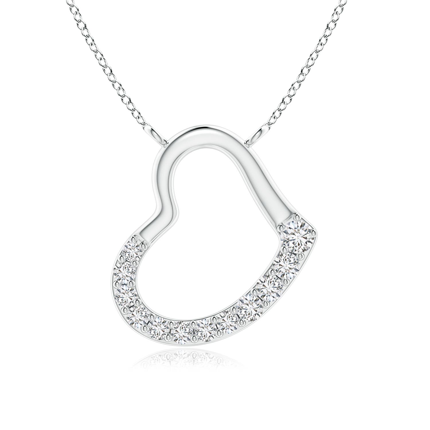 H, SI2 / 0.27 CT / 14 KT White Gold