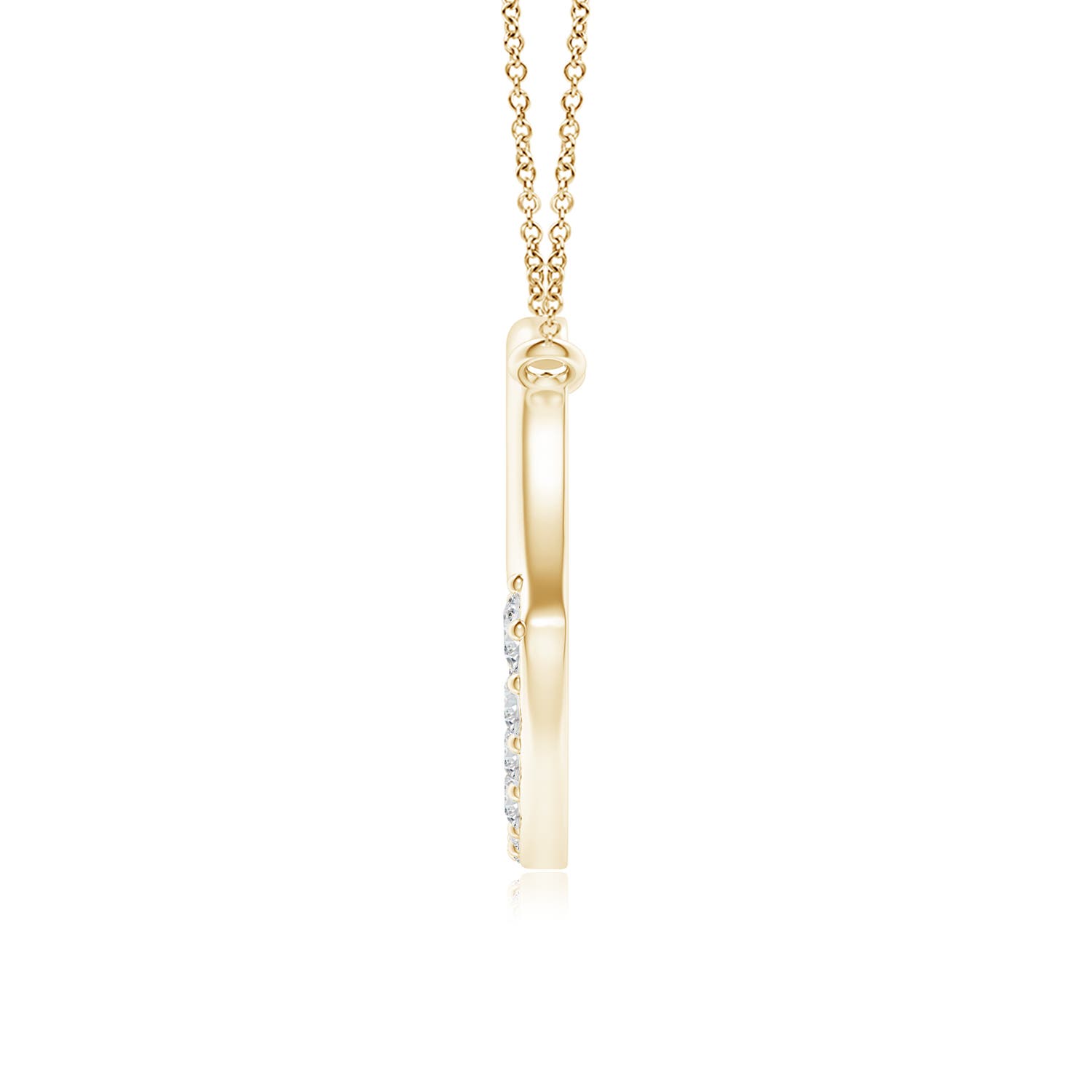 H, SI2 / 0.27 CT / 14 KT Yellow Gold