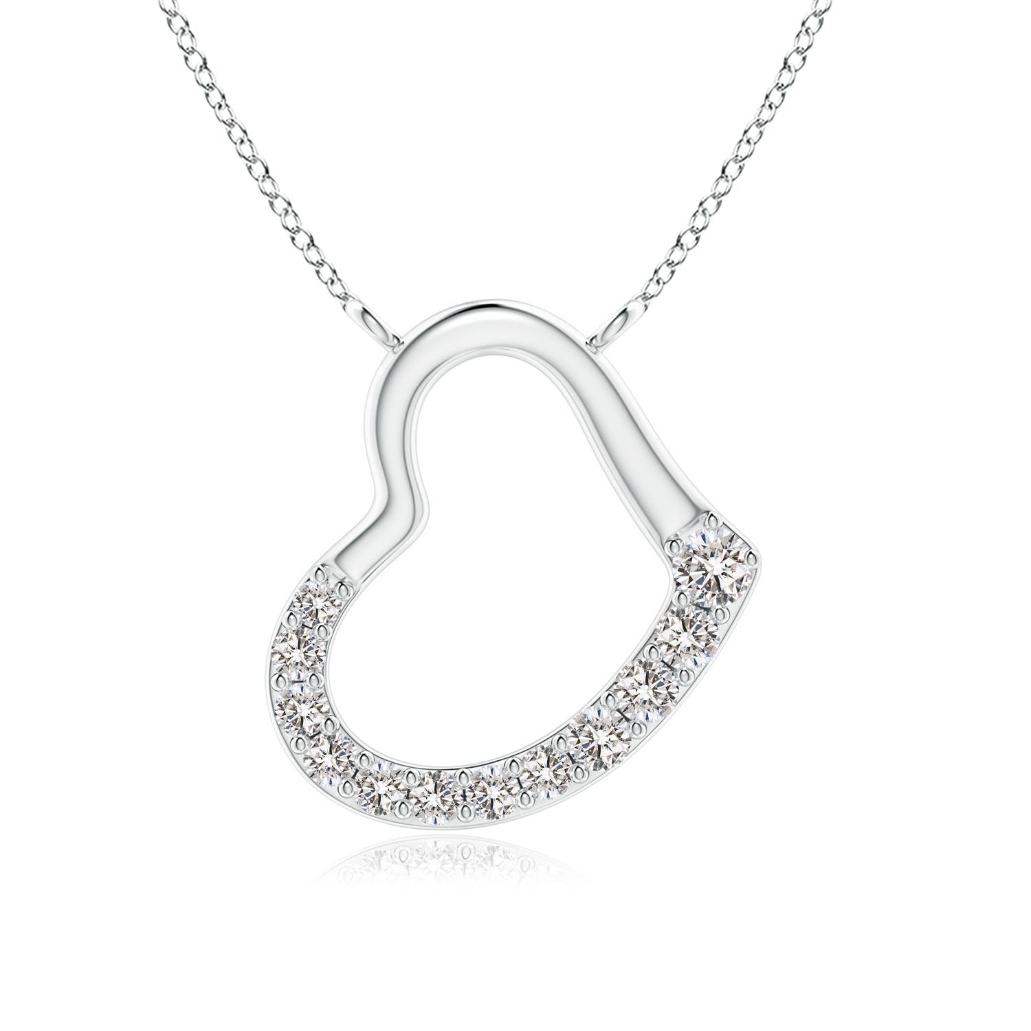 I-J, I1-I2 / 0.27 CT / 14 KT White Gold