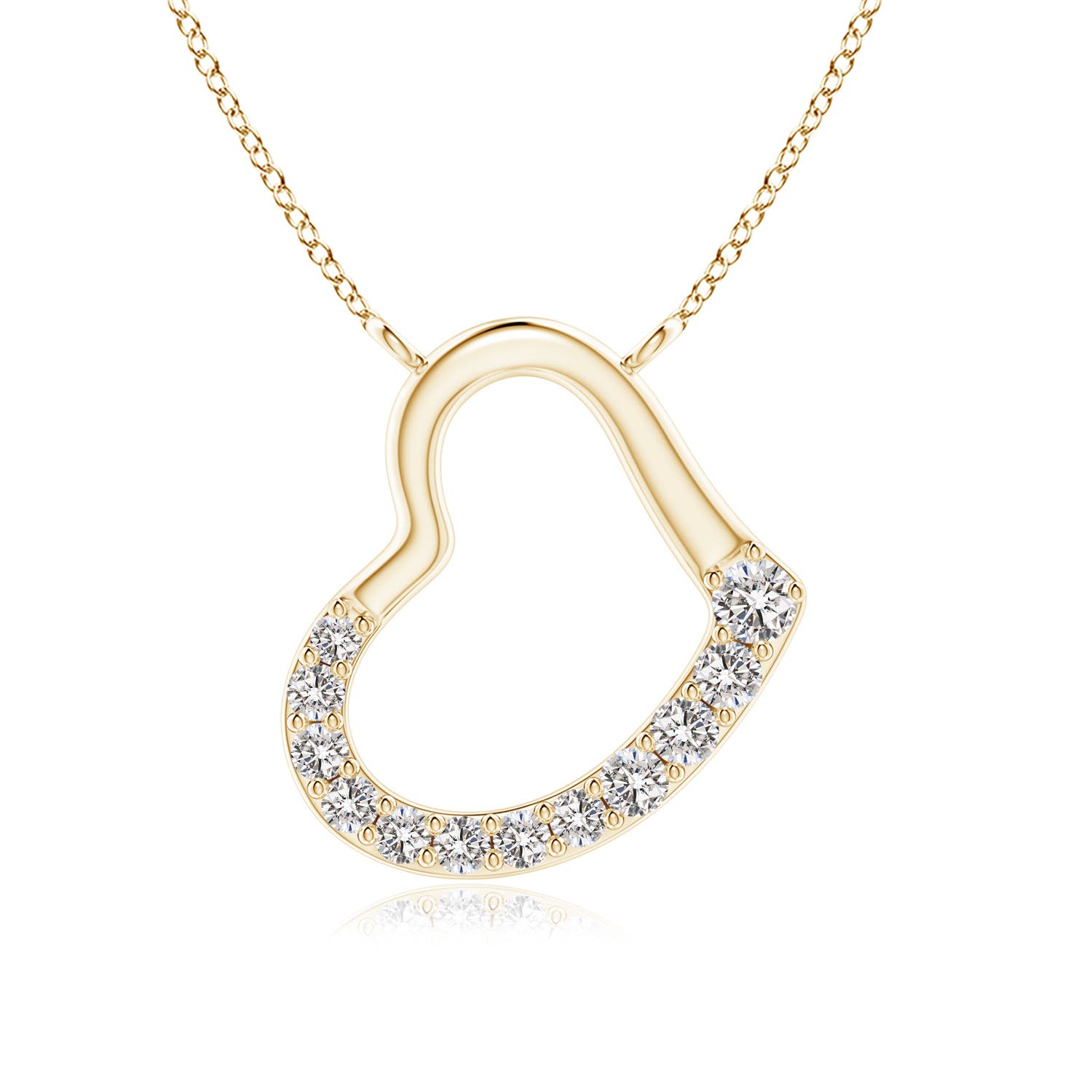 I-J, I1-I2 / 0.27 CT / 14 KT Yellow Gold