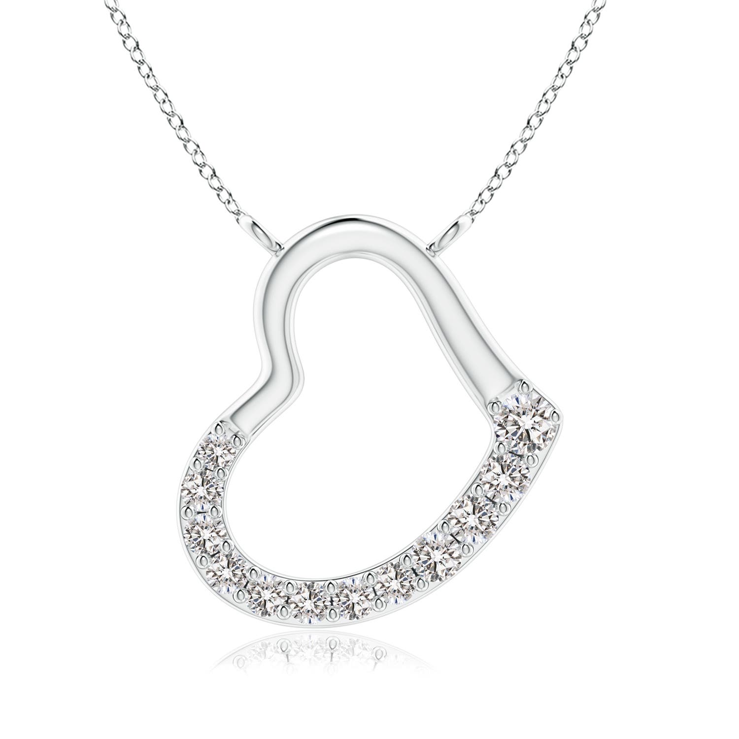 I-J, I1-I2 / 0.34 CT / 14 KT White Gold