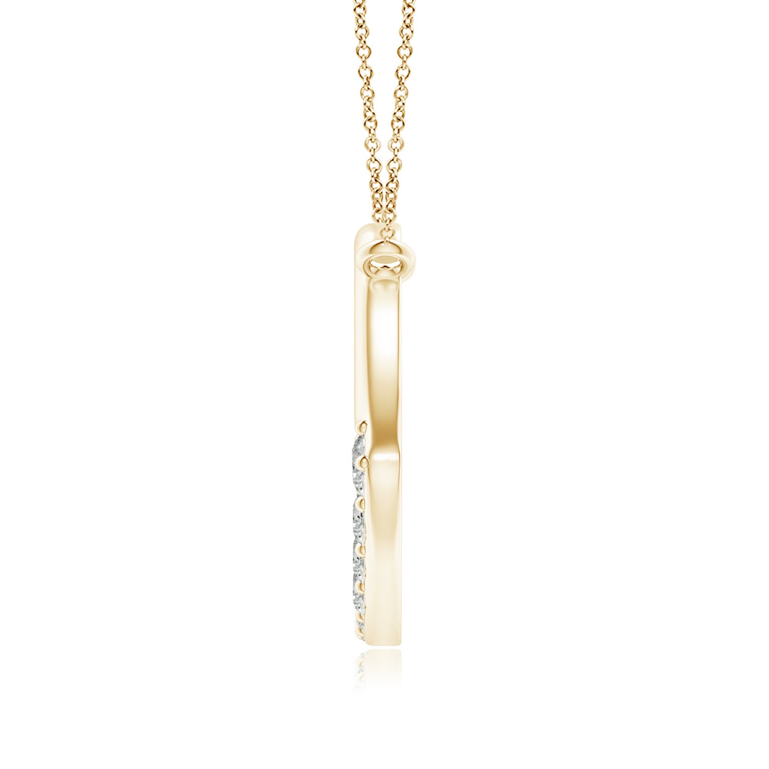 K, I3 / 0.34 CT / 14 KT Yellow Gold