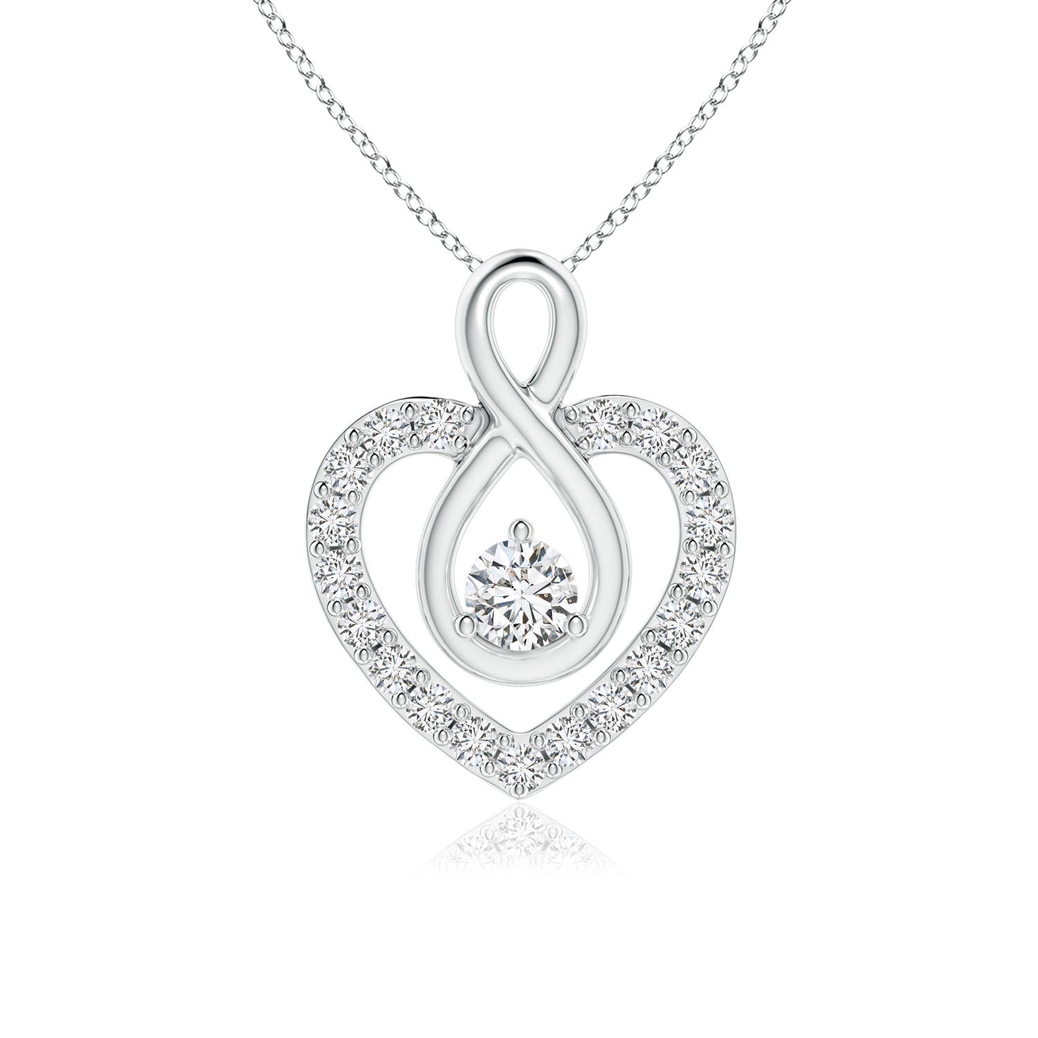 H, SI2 / 0.24 CT / 14 KT White Gold