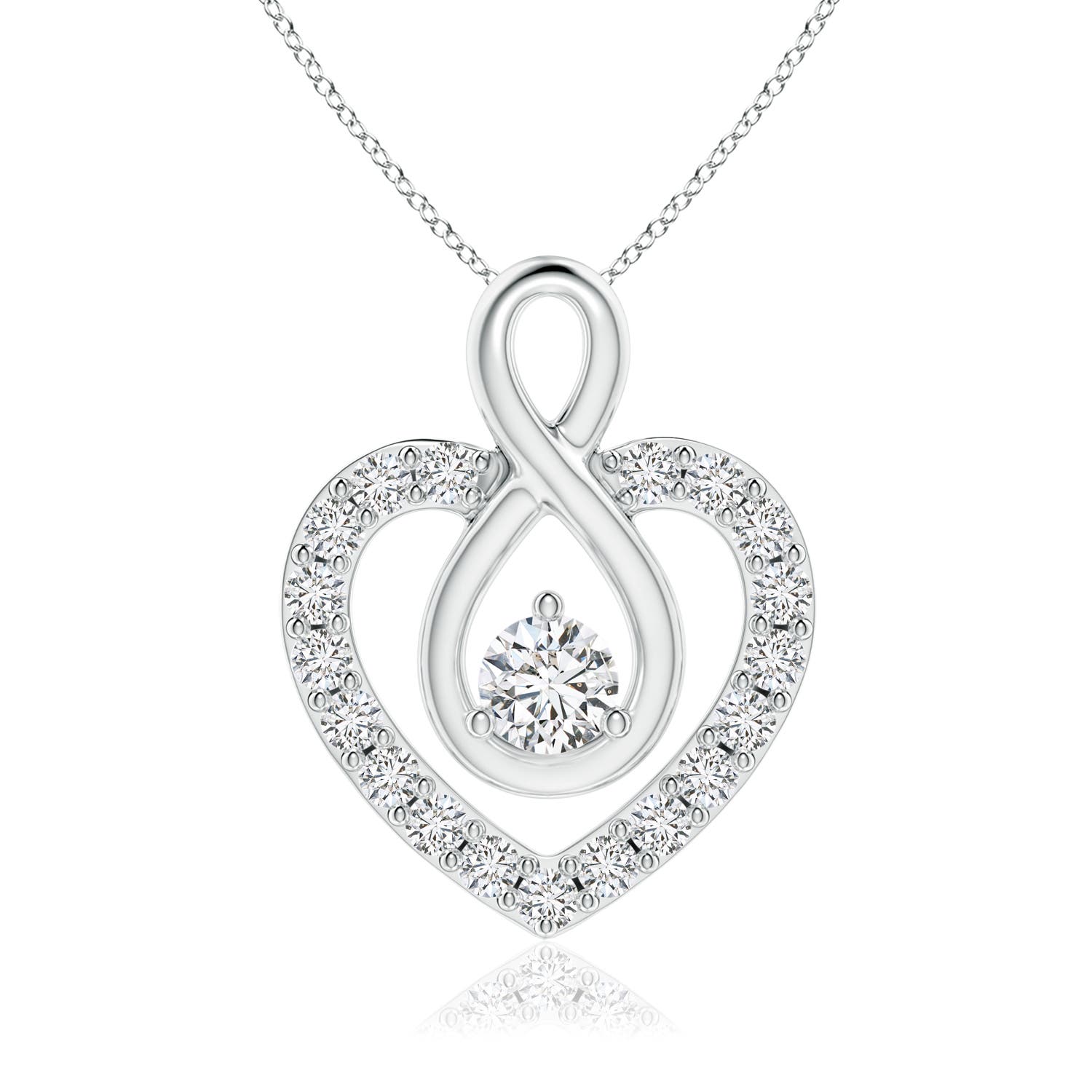 H, SI2 / 0.36 CT / 14 KT White Gold