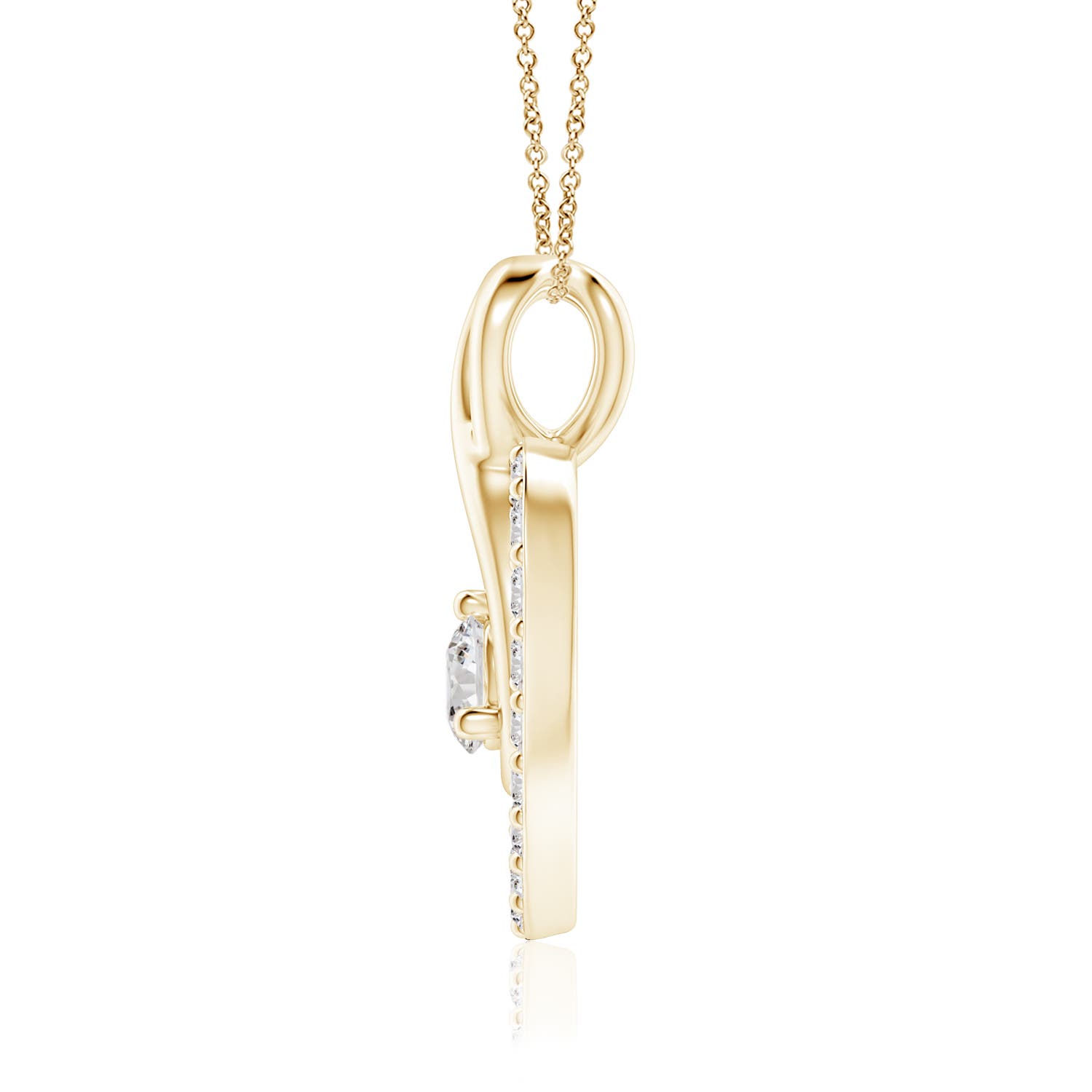 I-J, I1-I2 / 0.36 CT / 14 KT Yellow Gold