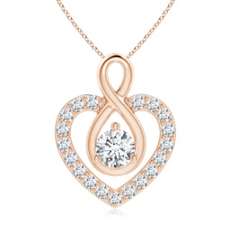Rose Gold Diamond Necklaces & Pendants