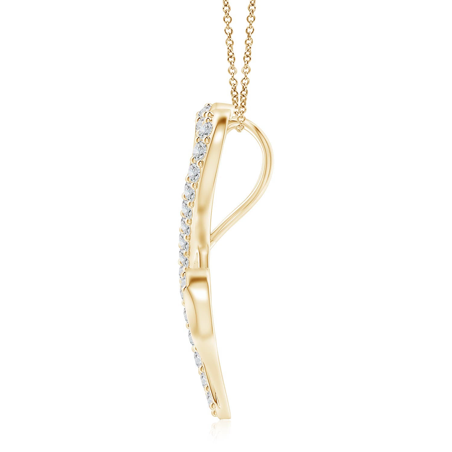 H, SI2 / 0.97 CT / 14 KT Yellow Gold