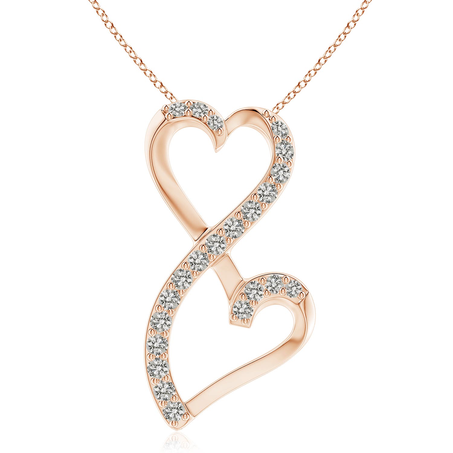 K, I3 / 1.97 CT / 14 KT Rose Gold