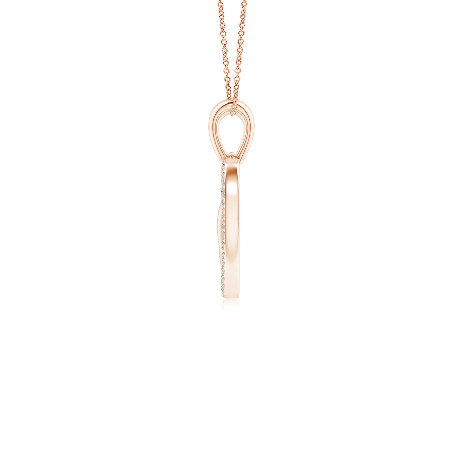 K, I3 / 0.25 CT / 14 KT Rose Gold