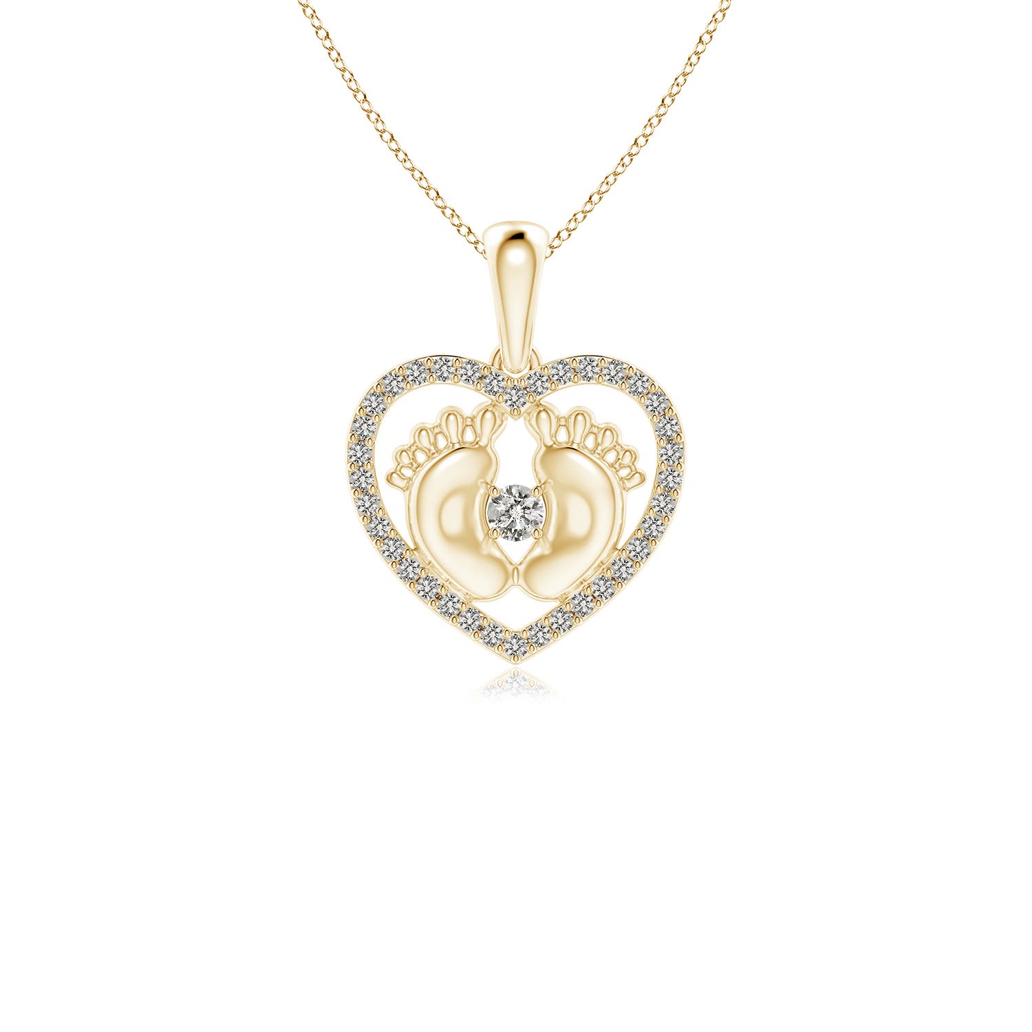 K, I3 / 0.25 CT / 14 KT Yellow Gold