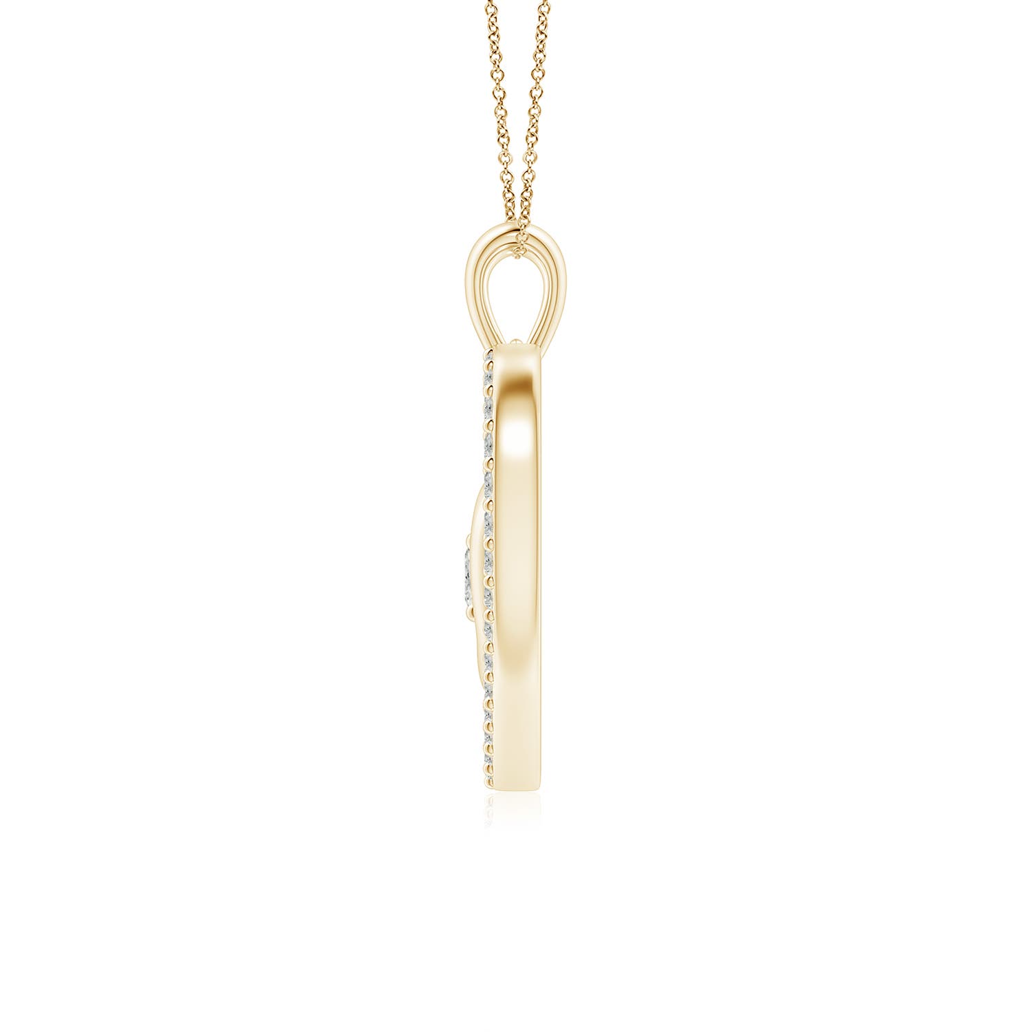 K, I3 / 1.04 CT / 14 KT Yellow Gold