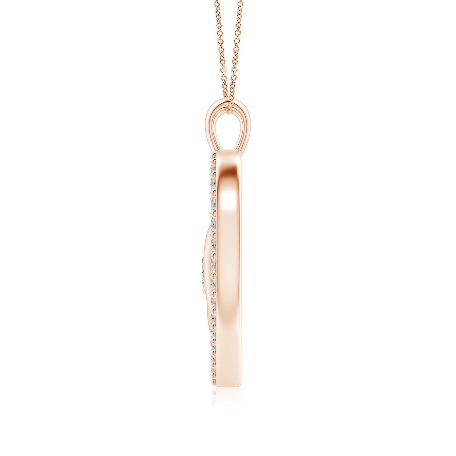 K, I3 / 1.54 CT / 14 KT Rose Gold